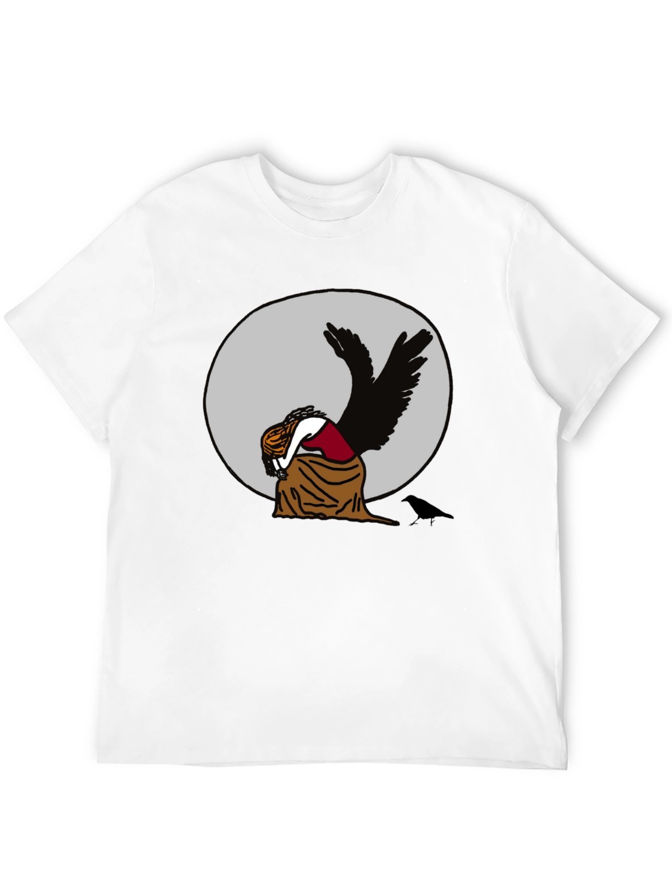 Ravens Embrace T-Shirt - Unique Graphic Tee
