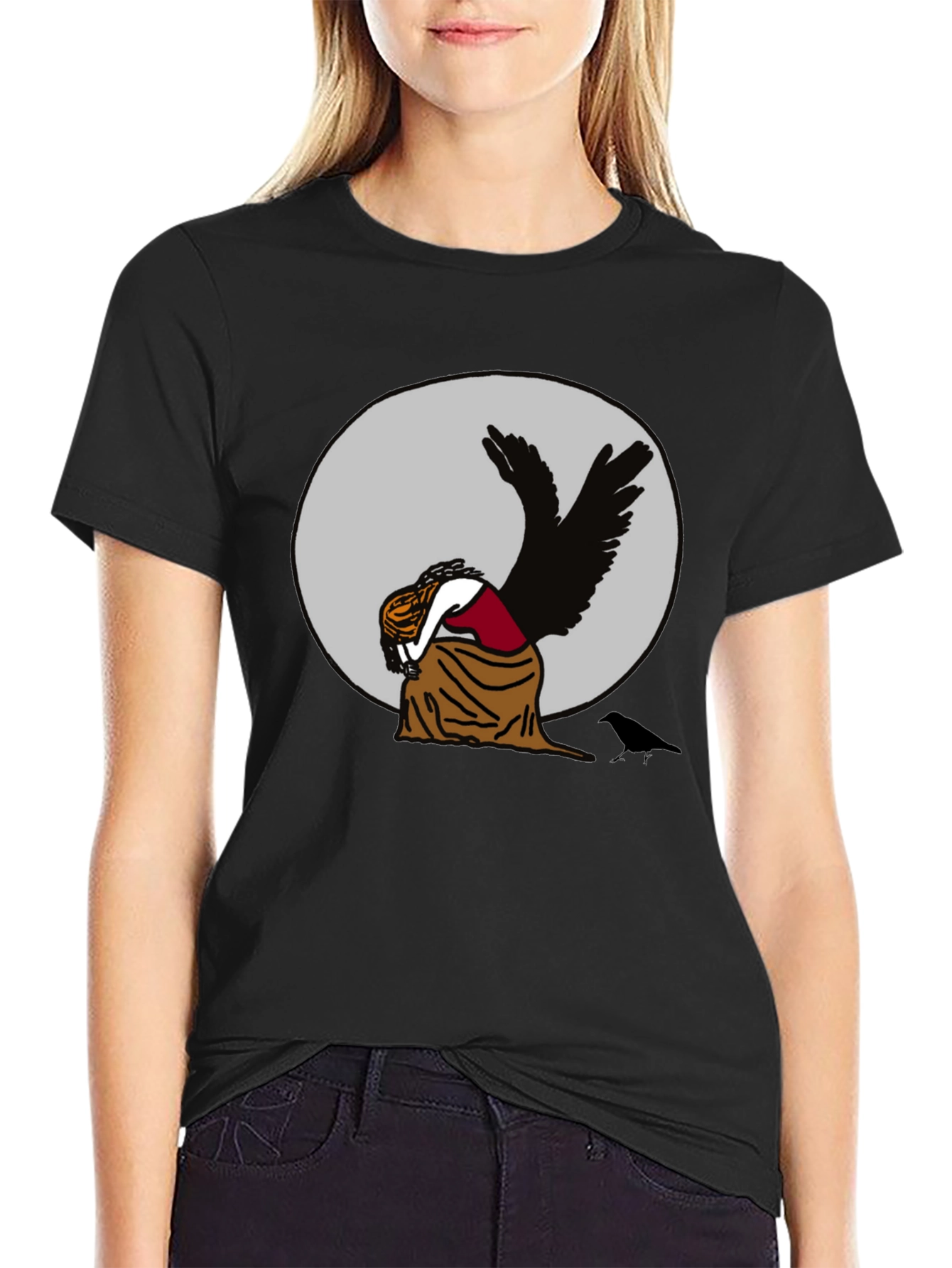 Ravens Embrace T-Shirt - Unique Graphic Tee