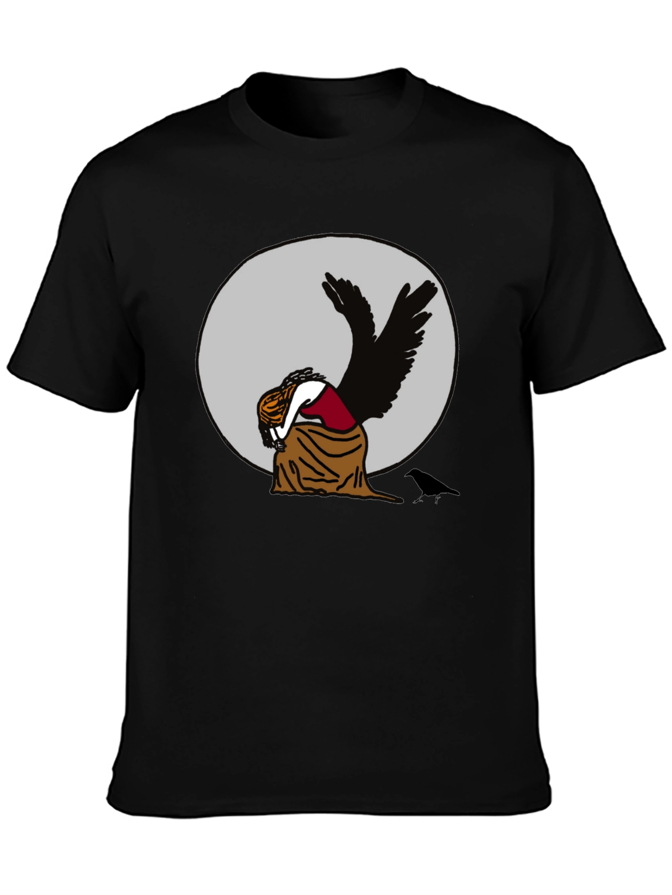 Ravens Embrace T-Shirt - Unique Graphic Tee