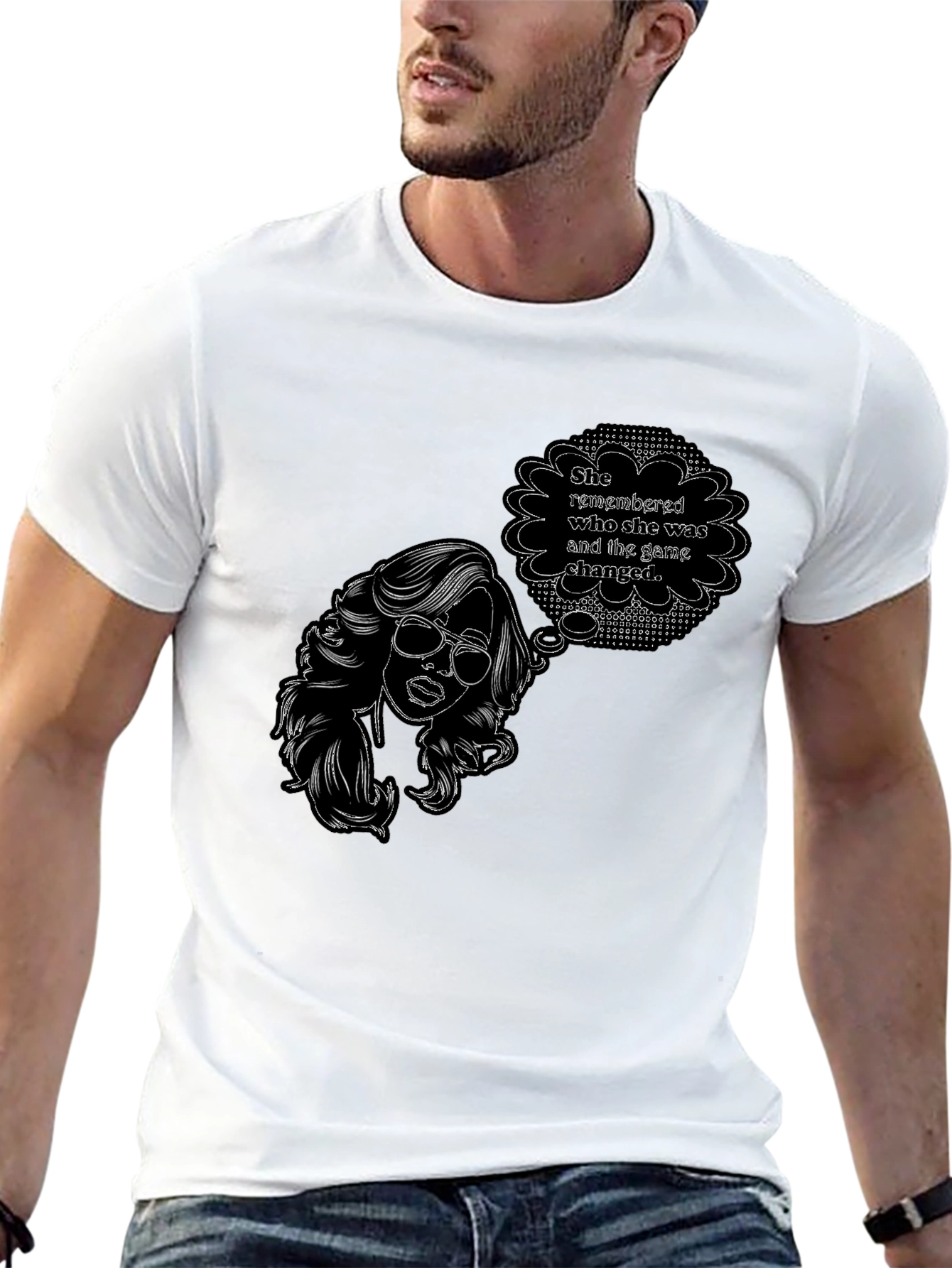 Empowered Woman Graphic T-Shirt