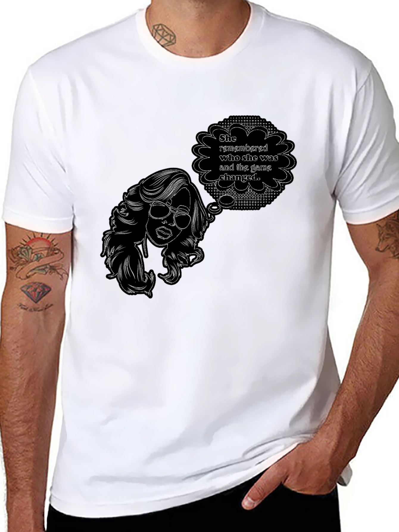 Empowered Woman Graphic T-Shirt