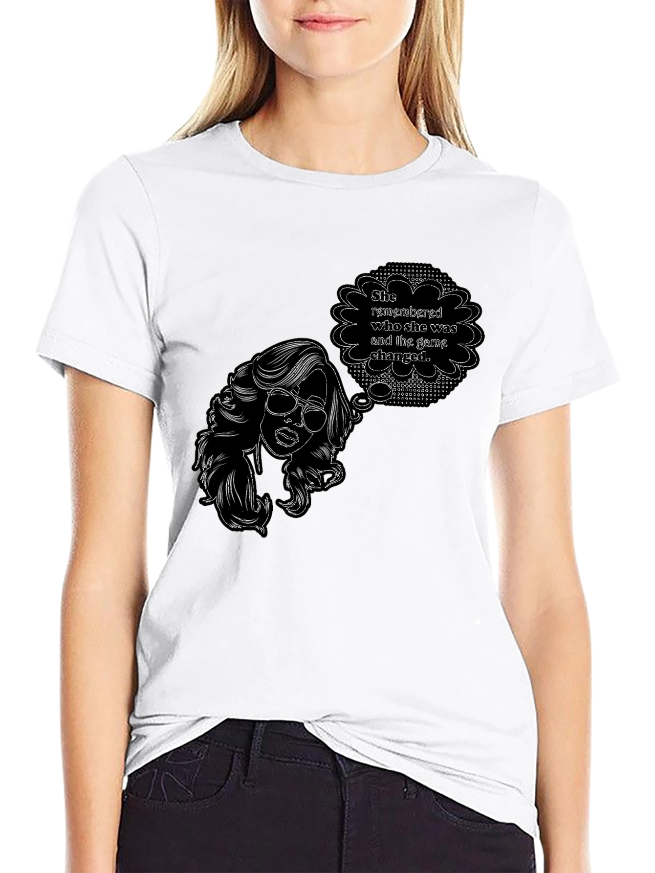 Empowered Woman Graphic T-Shirt