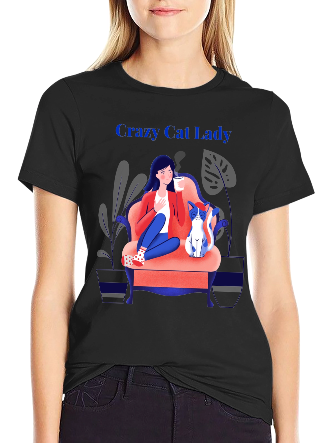 Crazy Cat Lady T-Shirt - Unisex Graphic Tee
