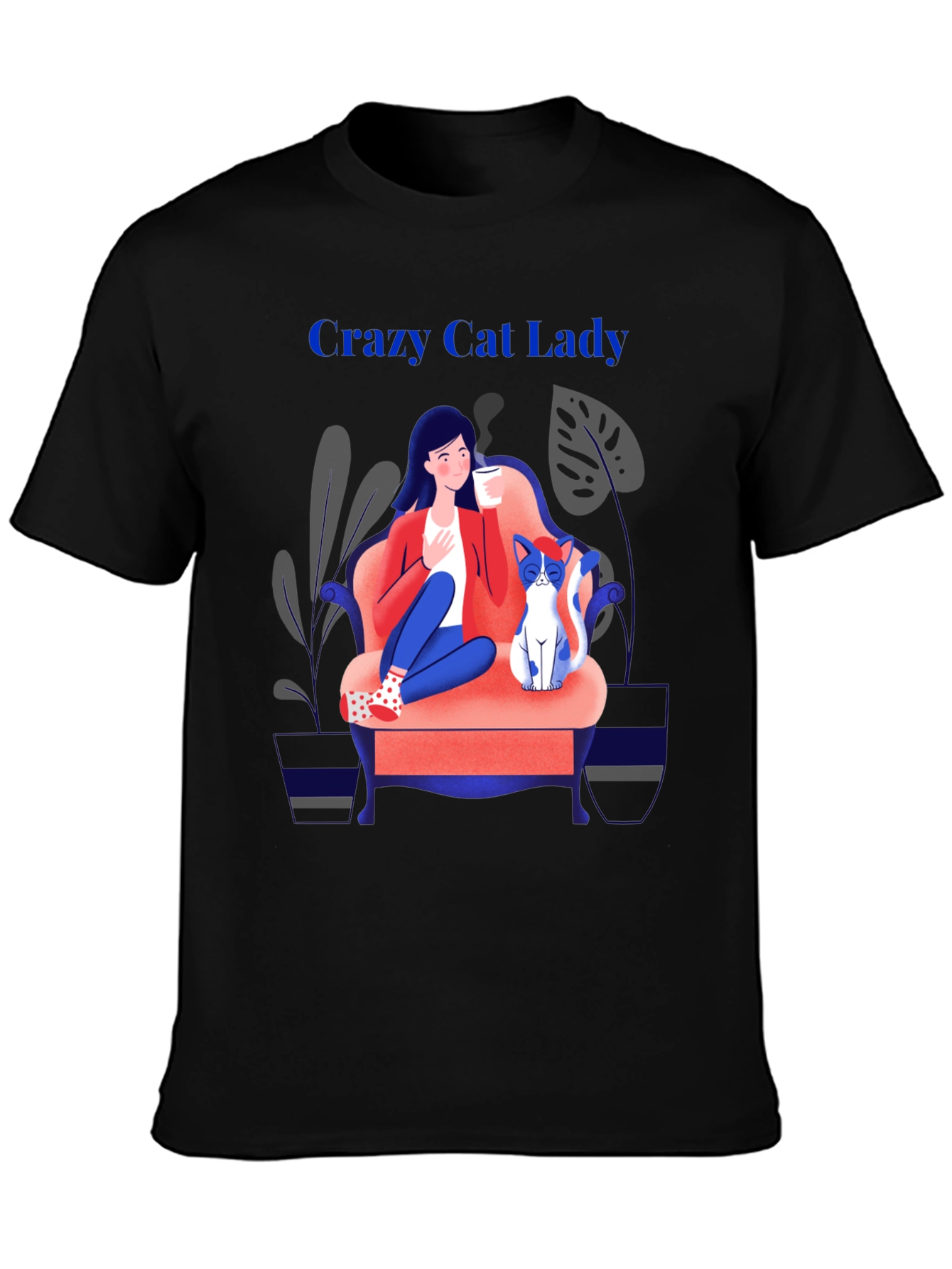 Crazy Cat Lady T-Shirt - Unisex Graphic Tee