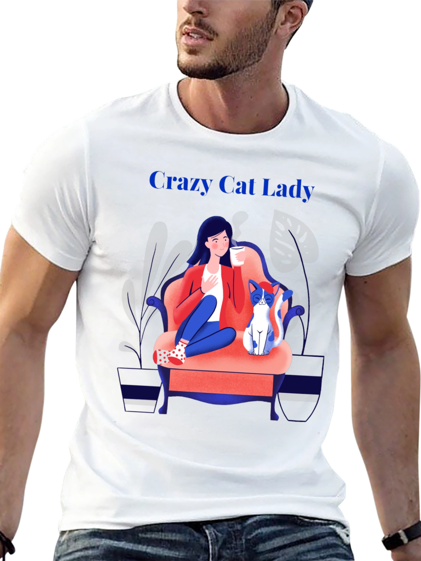 Crazy Cat Lady T-Shirt - Unisex Graphic Tee