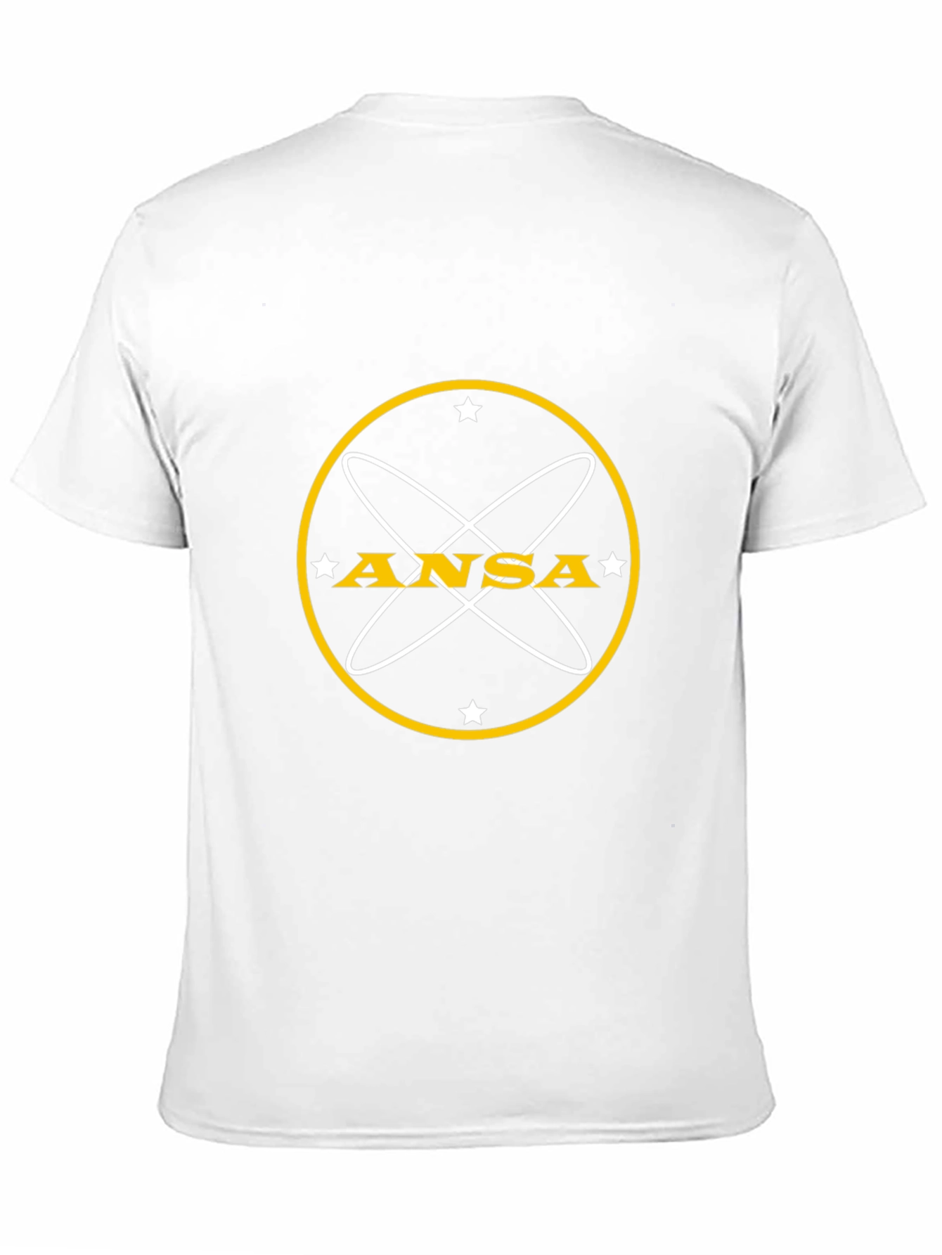 ANSA Graphic Black T-Shirt