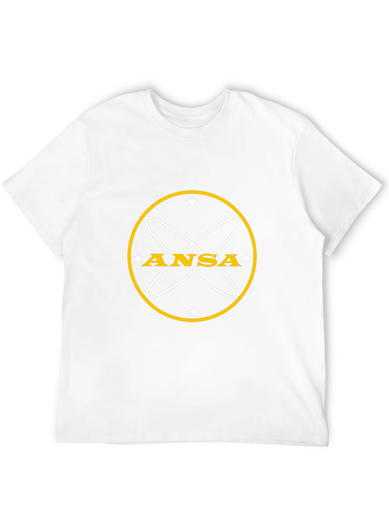 ANSA Graphic Black T-Shirt