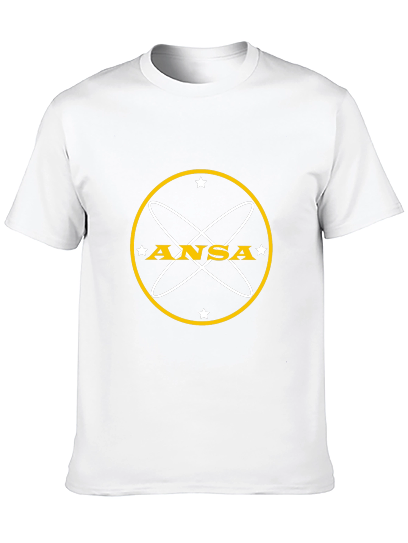 ANSA Graphic Black T-Shirt