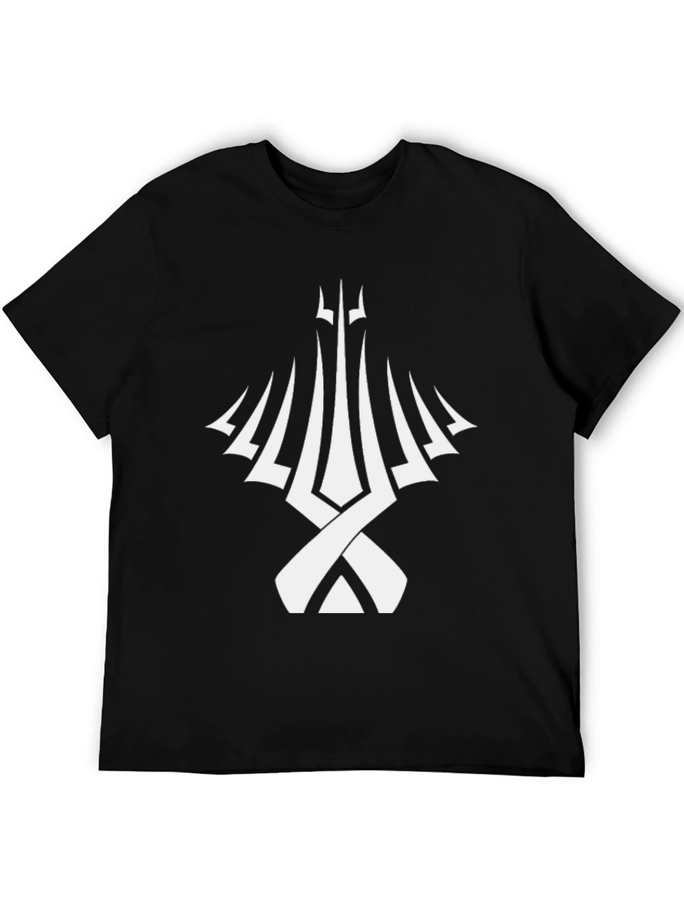 Abstract Graphic Tee - Mens Black T-Shirt