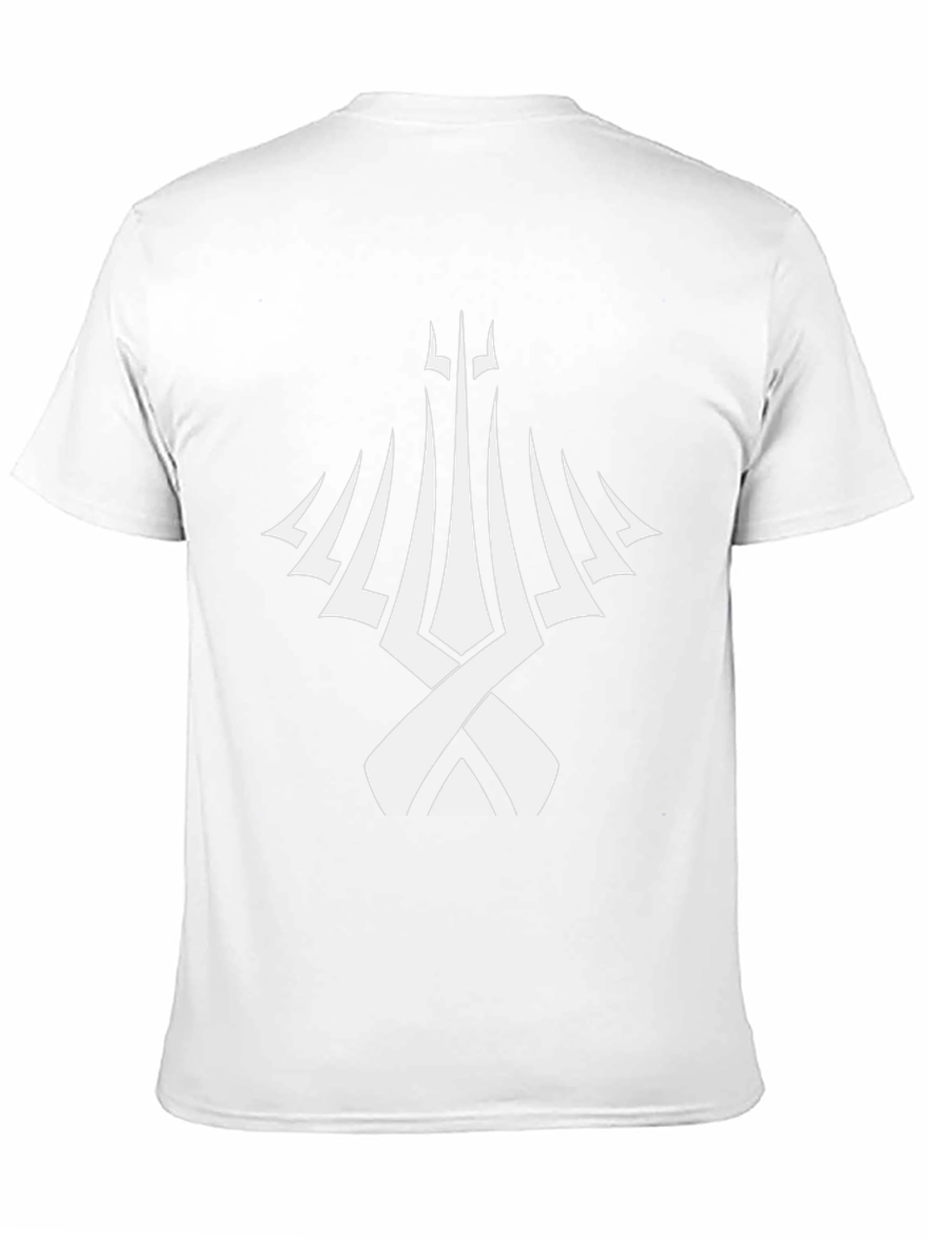Abstract Graphic Tee - Mens Black T-Shirt