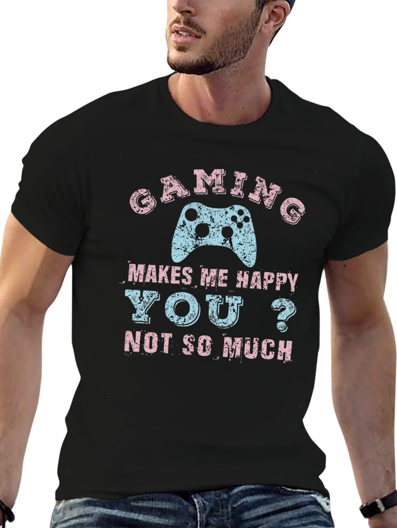 Gaming Makes Me Happy T-Shirt