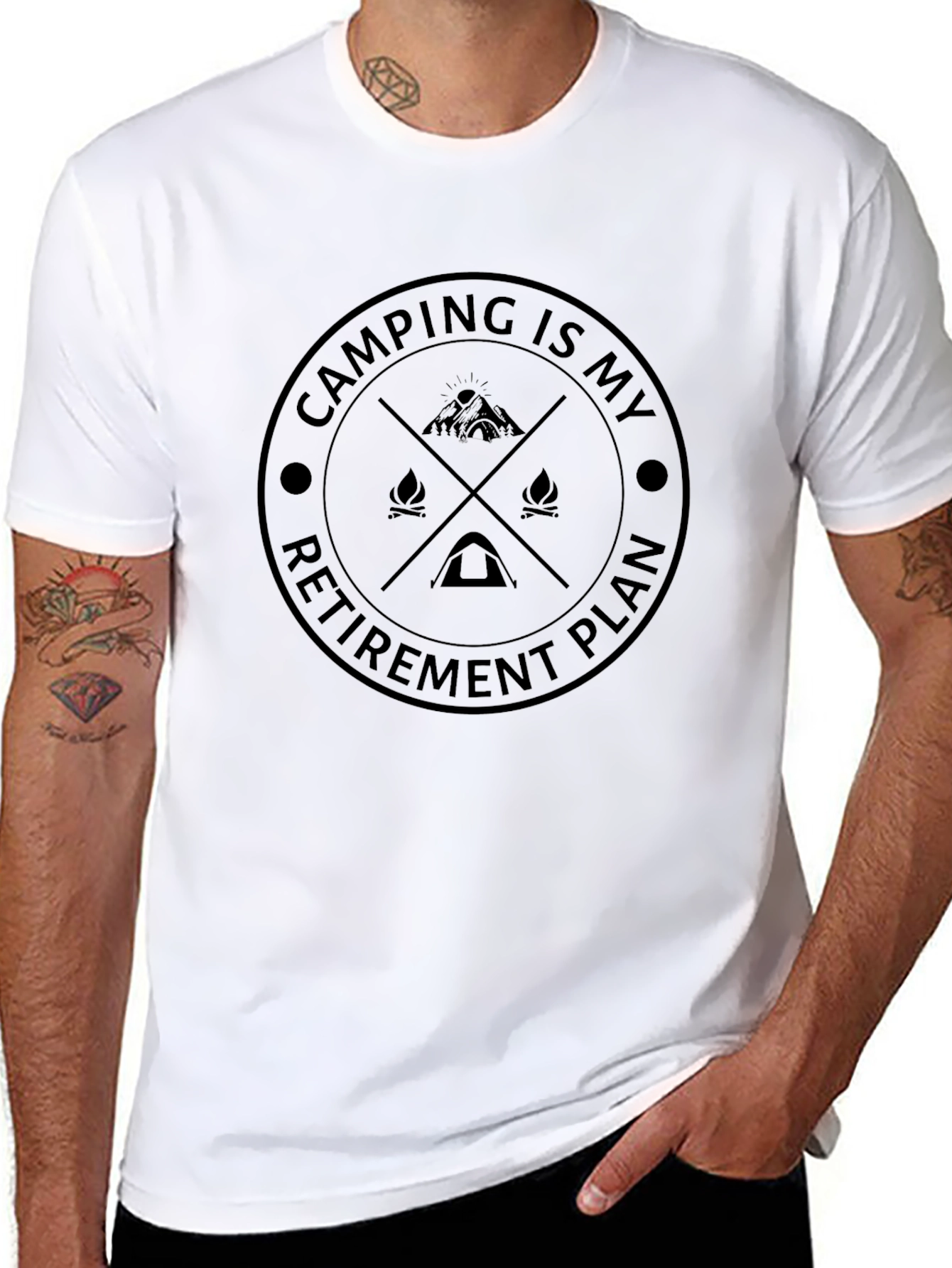 Camping is My Retirement Plan T-Shirt