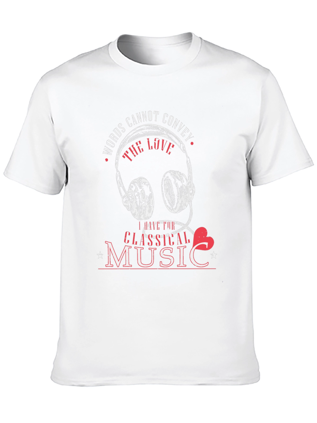 Classical Music Lover Graphic T-Shirt