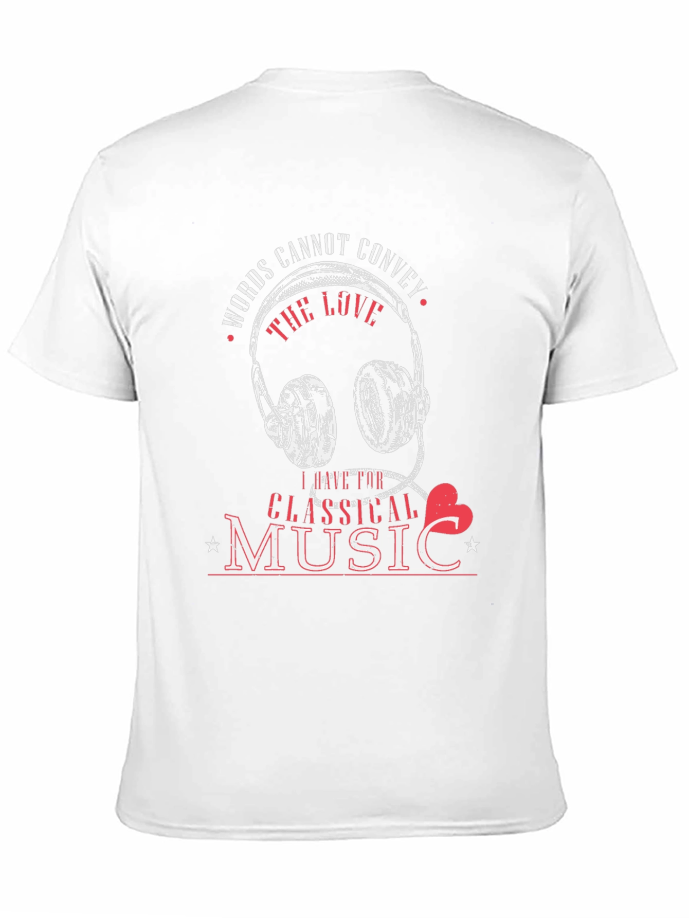 Classical Music Lover Graphic T-Shirt