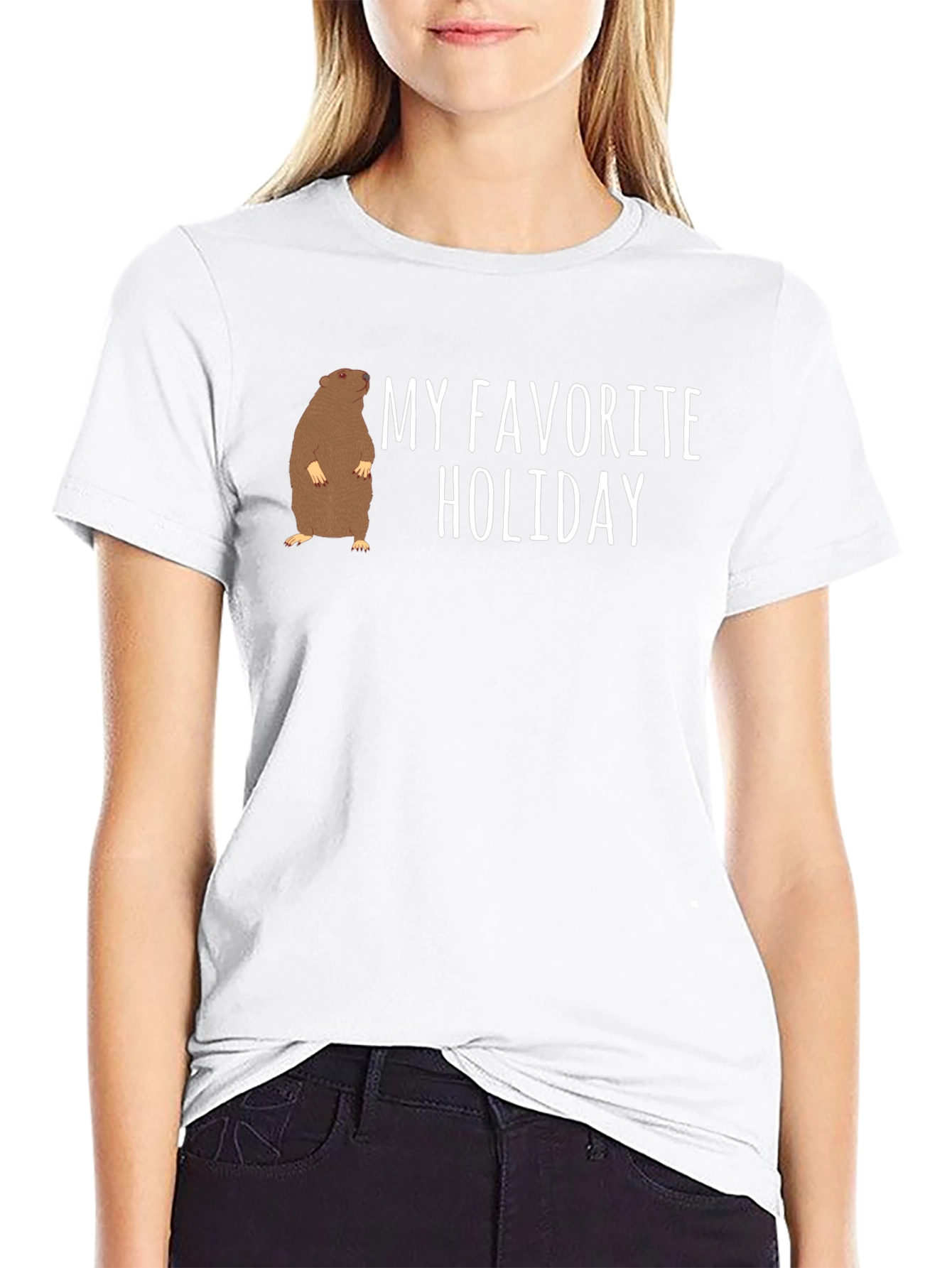 Groundhog Day T-Shirt - My Favorite Holiday Tee