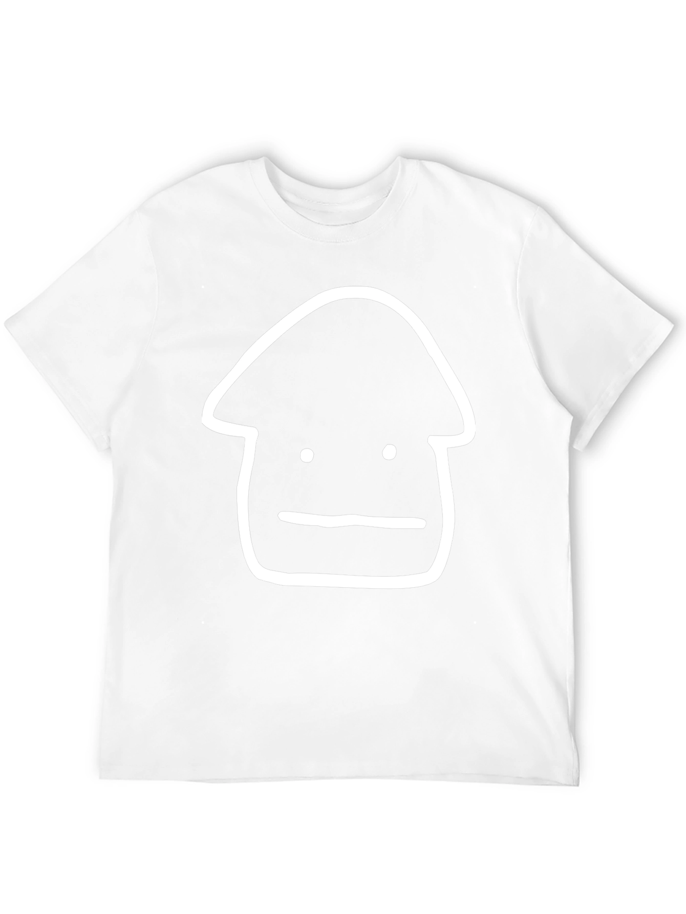 Minimalist Black T-Shirt with Graphic Design