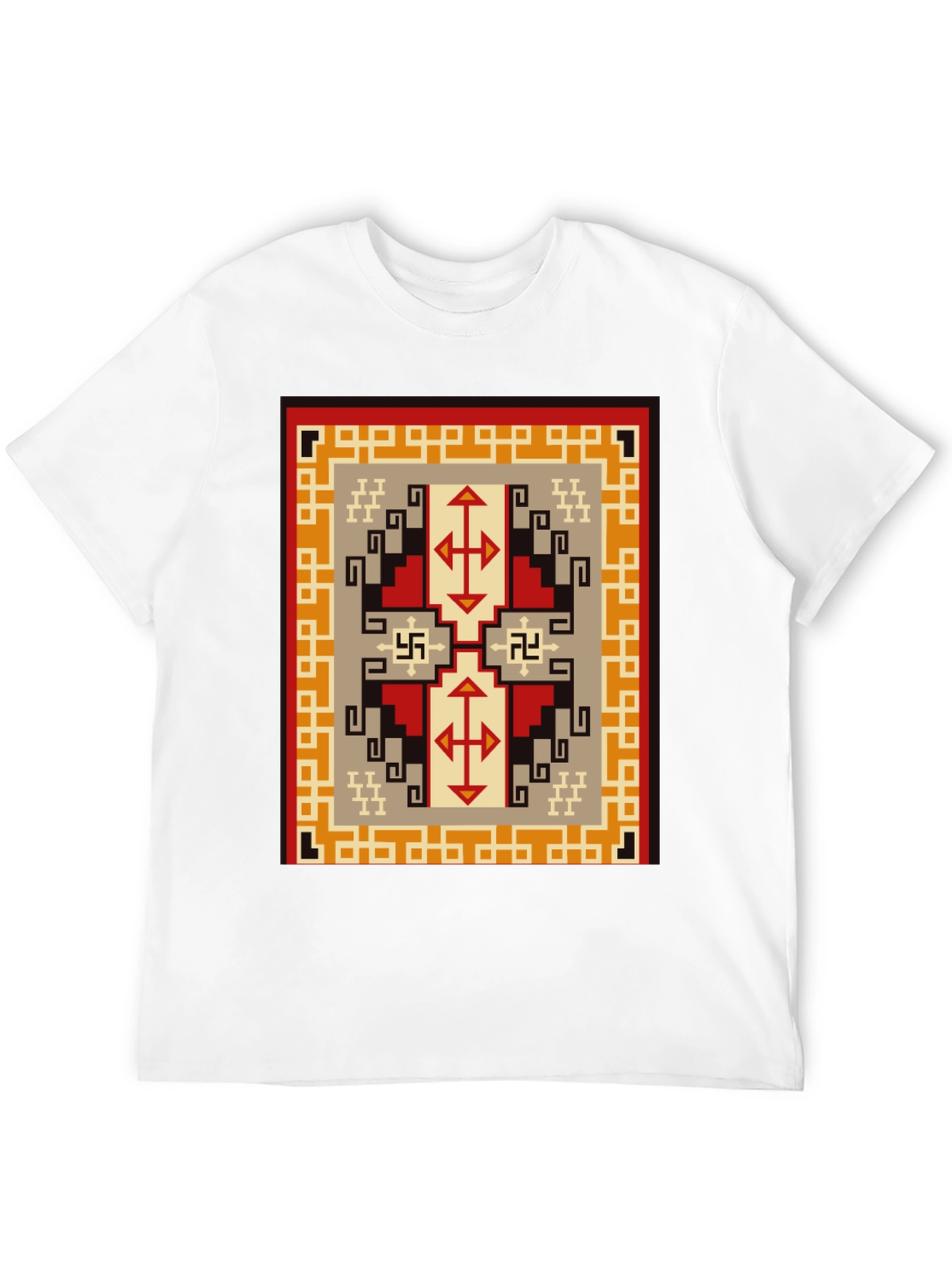 Geometric Pattern T-Shirt