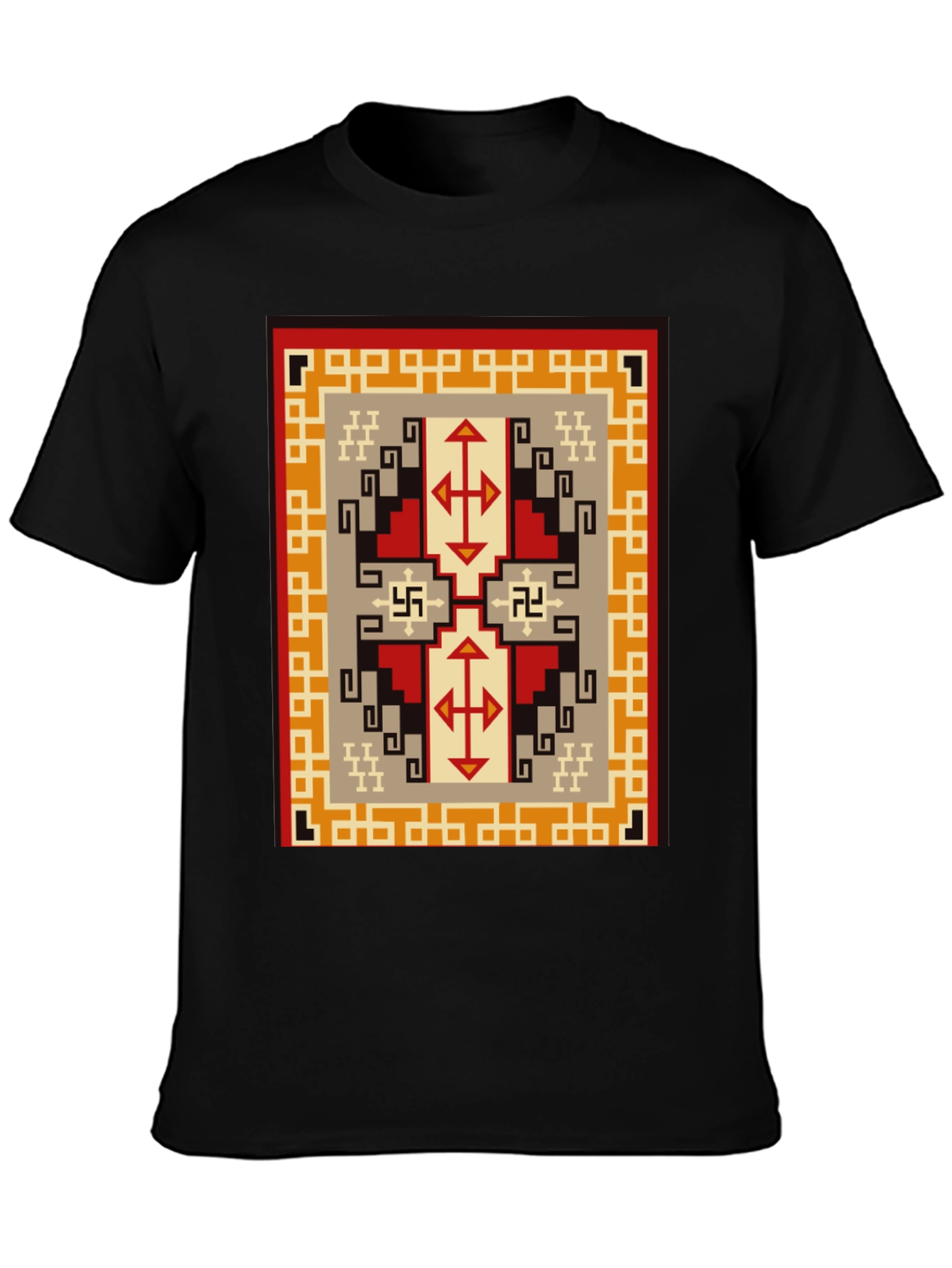 Geometric Pattern T-Shirt
