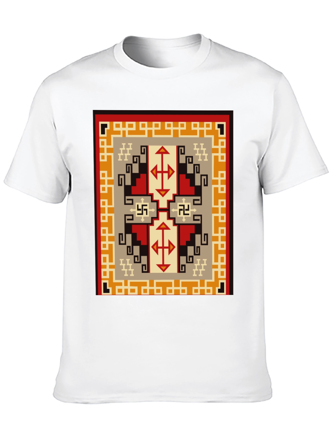 Geometric Pattern T-Shirt