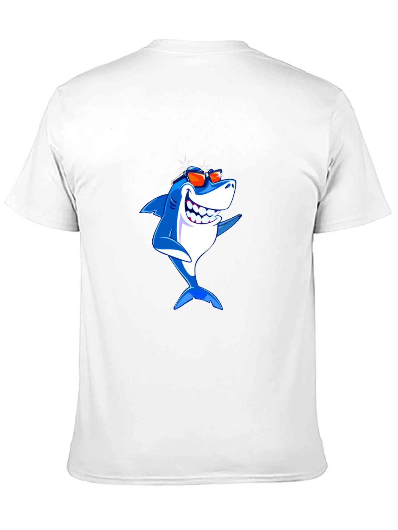 Cool Shark T-Shirt - Black Cotton Tee