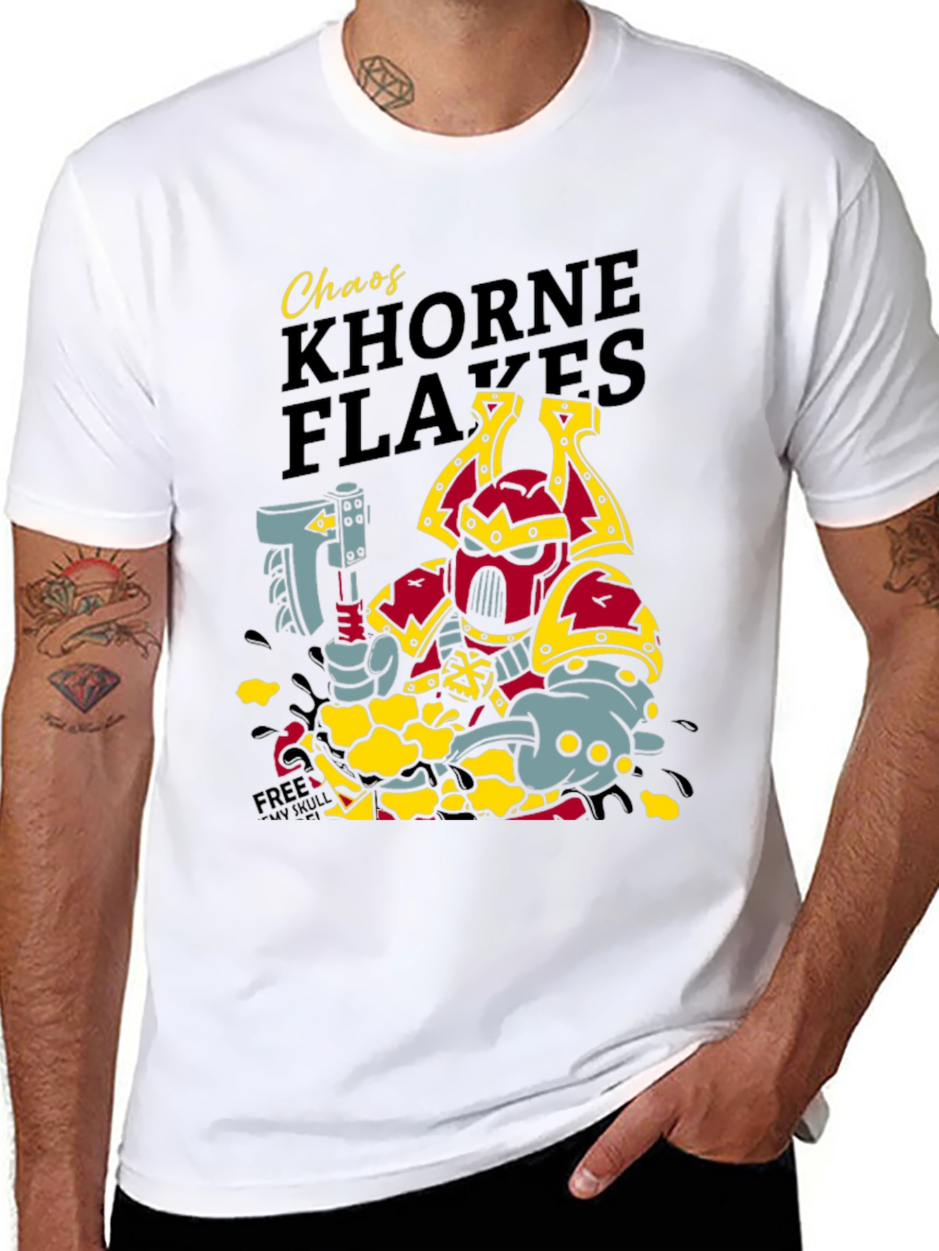 Chaos Khorne Flakes T-Shirt
