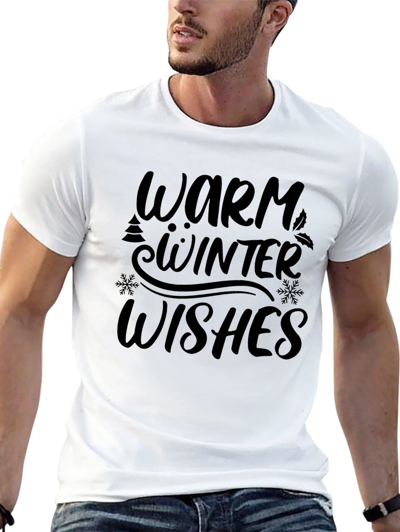 Warm Winter Wishes Graphic T-Shirt