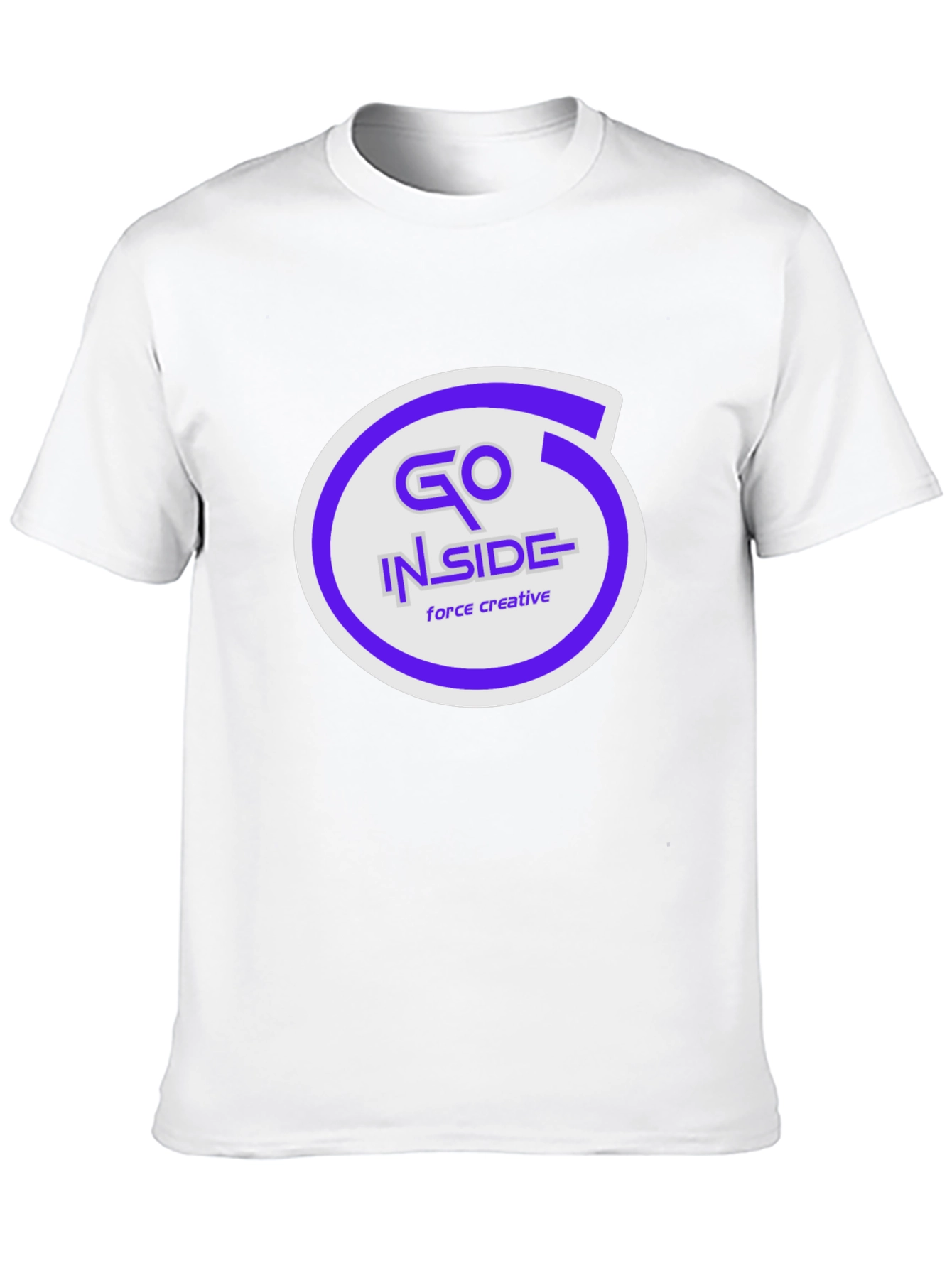 Go Inside Force Creative Graphic T-Shirt