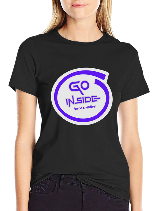 Go Inside Force Creative Graphic T-Shirt