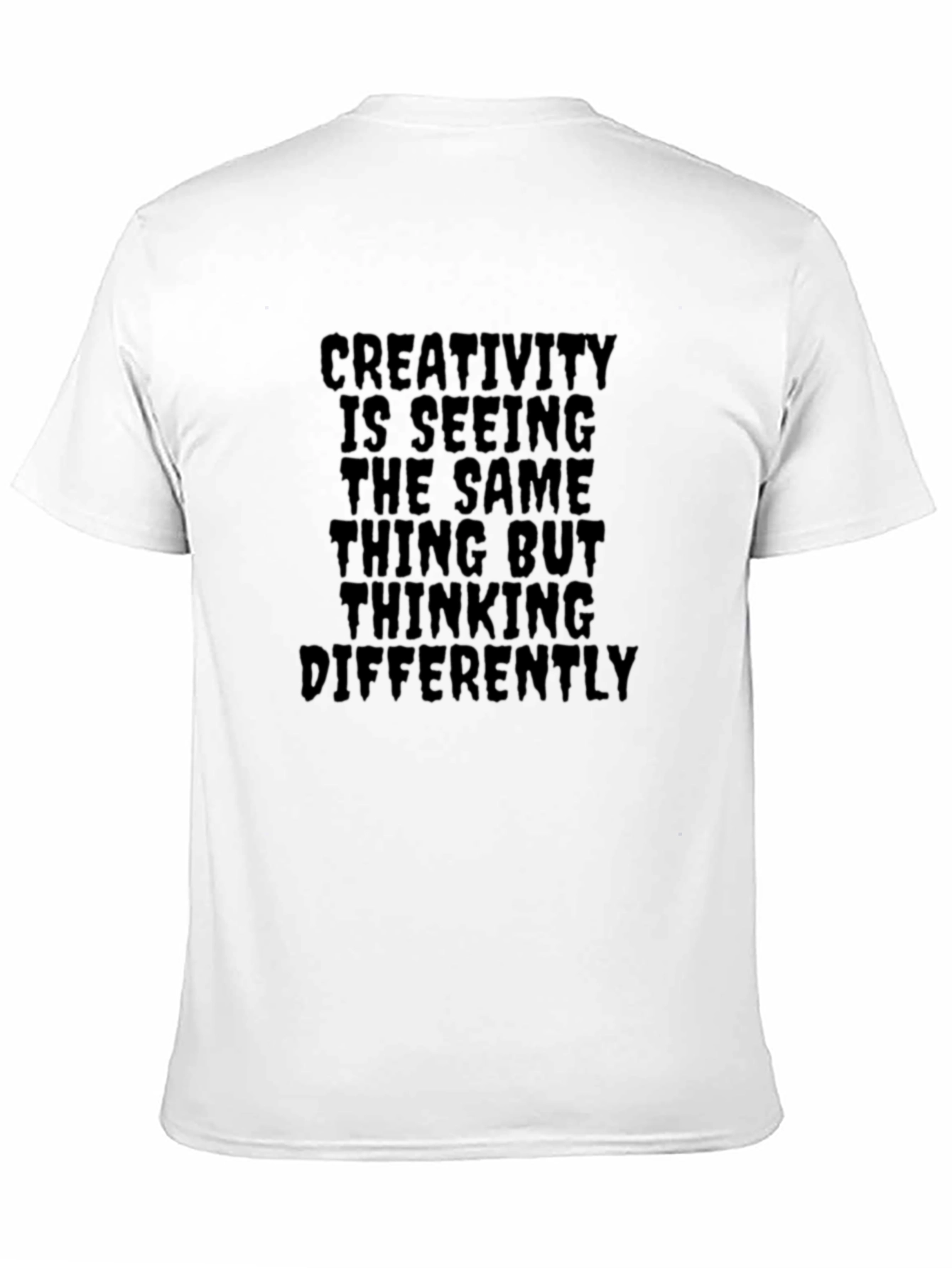 Creative Thinking Black T-Shirt