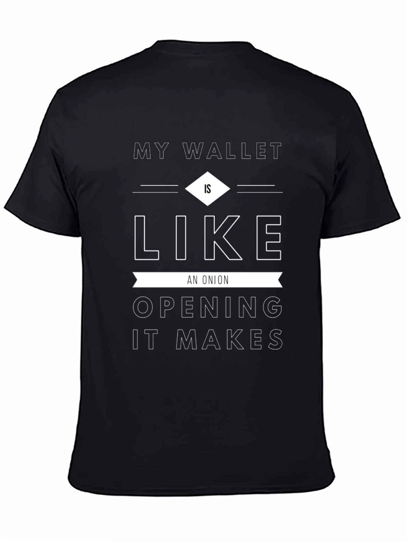 Wallet Like an Onion T-Shirt - Funny Graphic Tee
