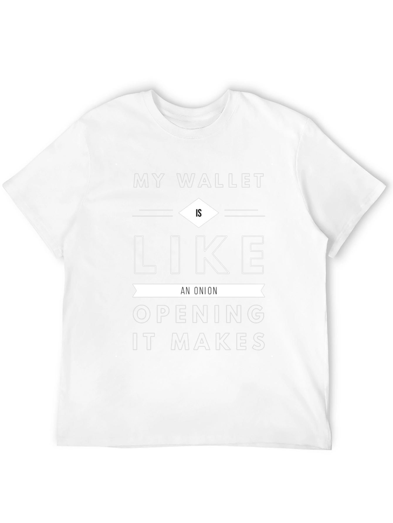 Wallet Like an Onion T-Shirt - Funny Graphic Tee