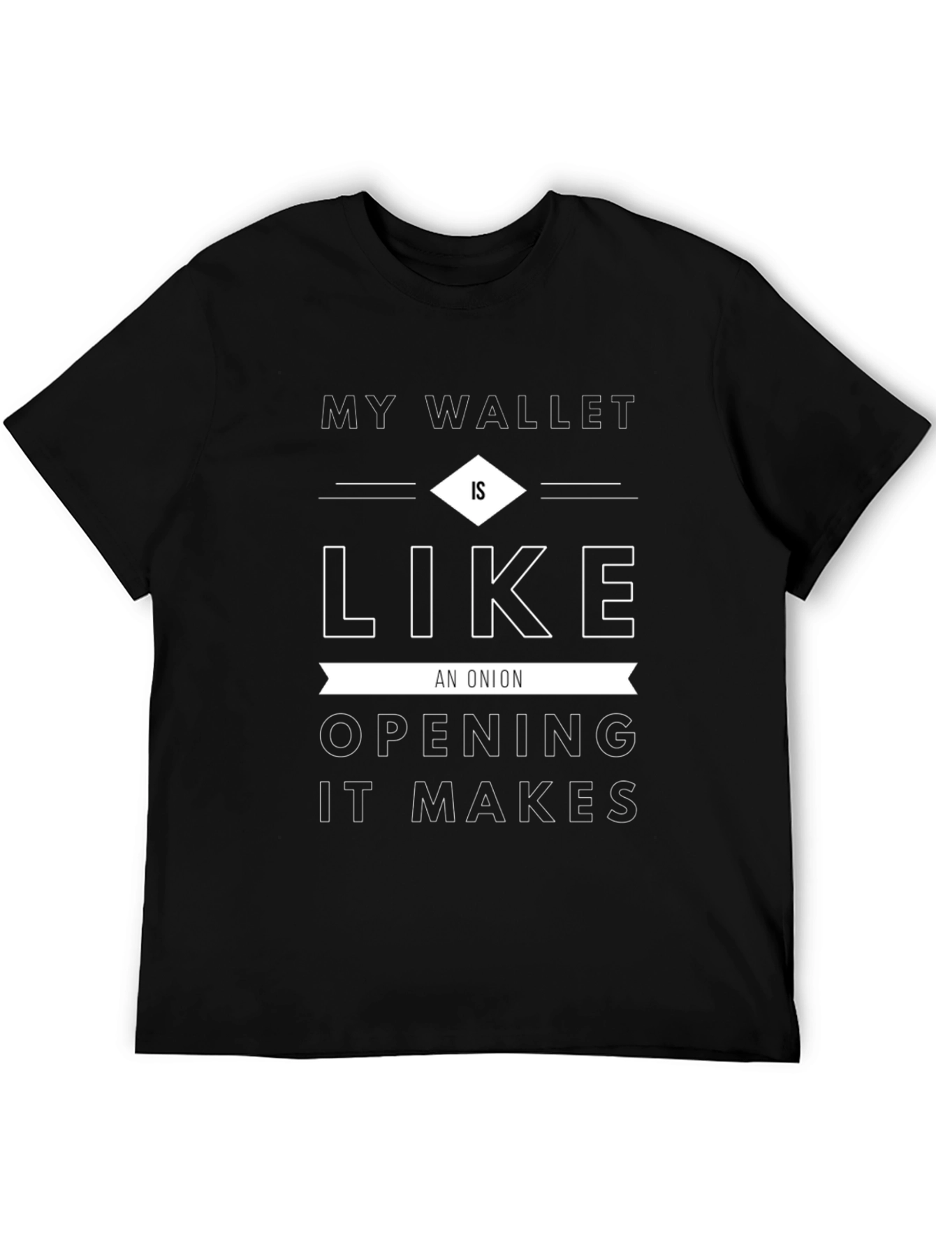 Wallet Like an Onion T-Shirt - Funny Graphic Tee