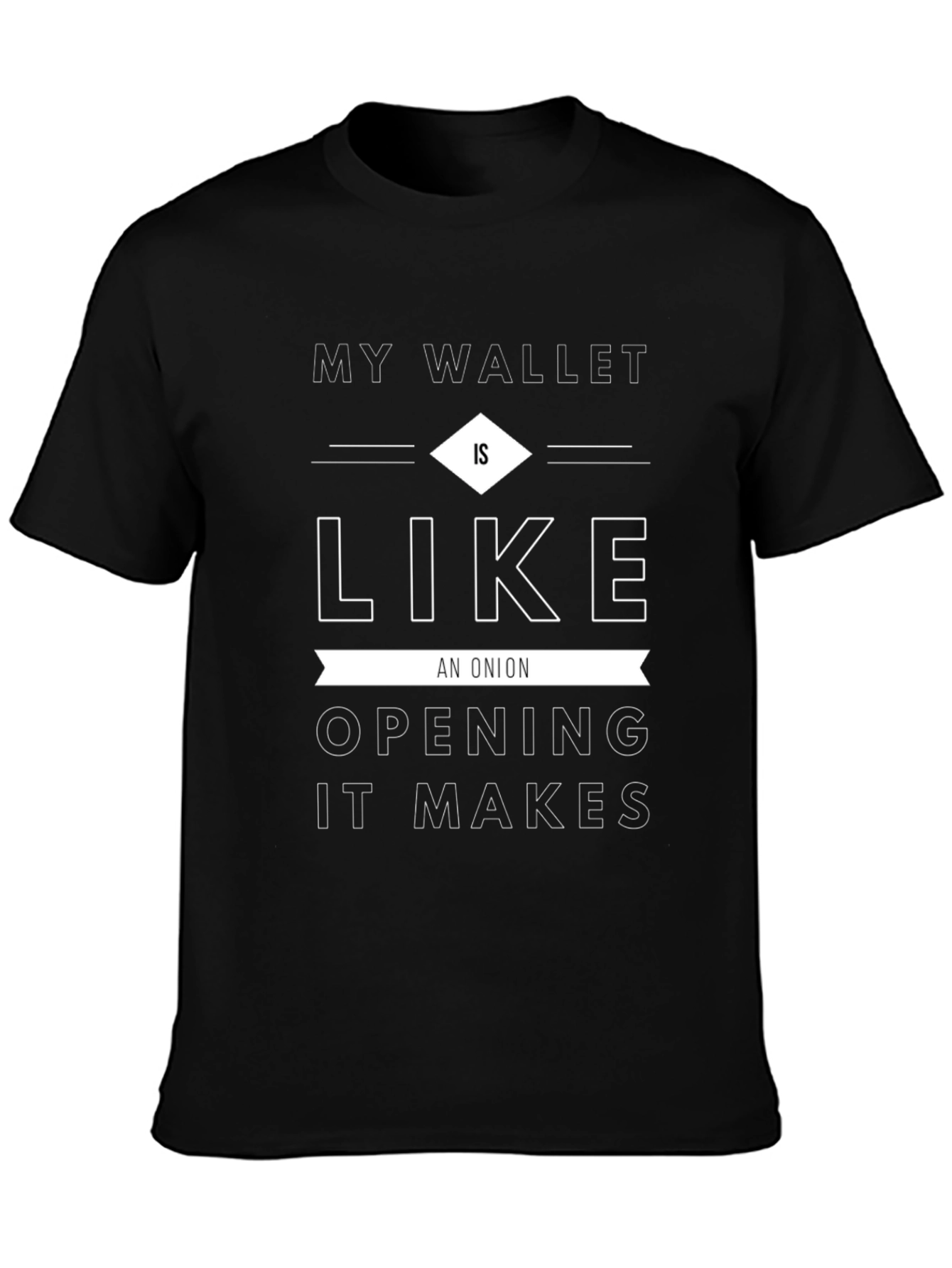 Wallet Like an Onion T-Shirt - Funny Graphic Tee