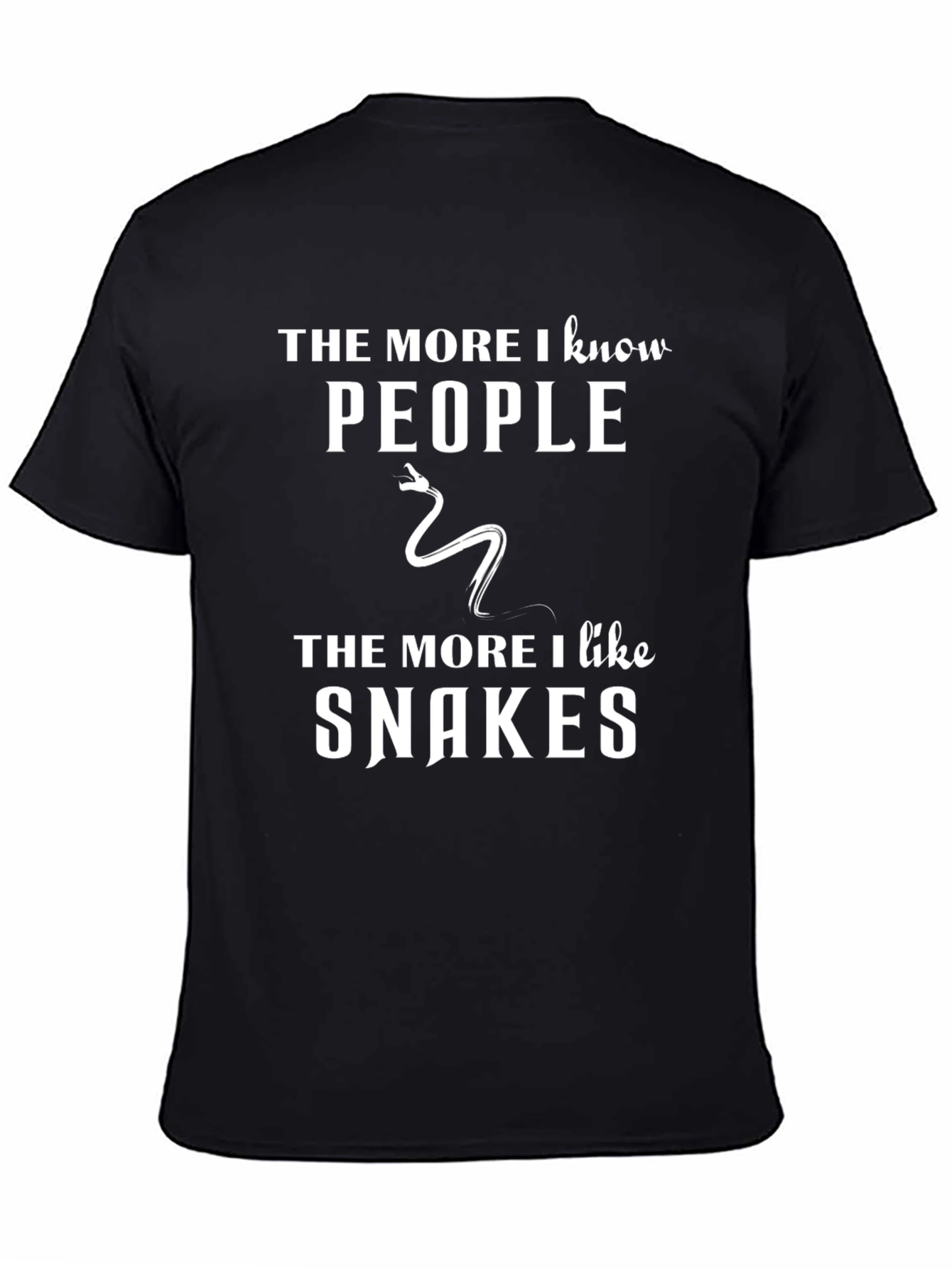 Snakes > People Funny Graphic Tee