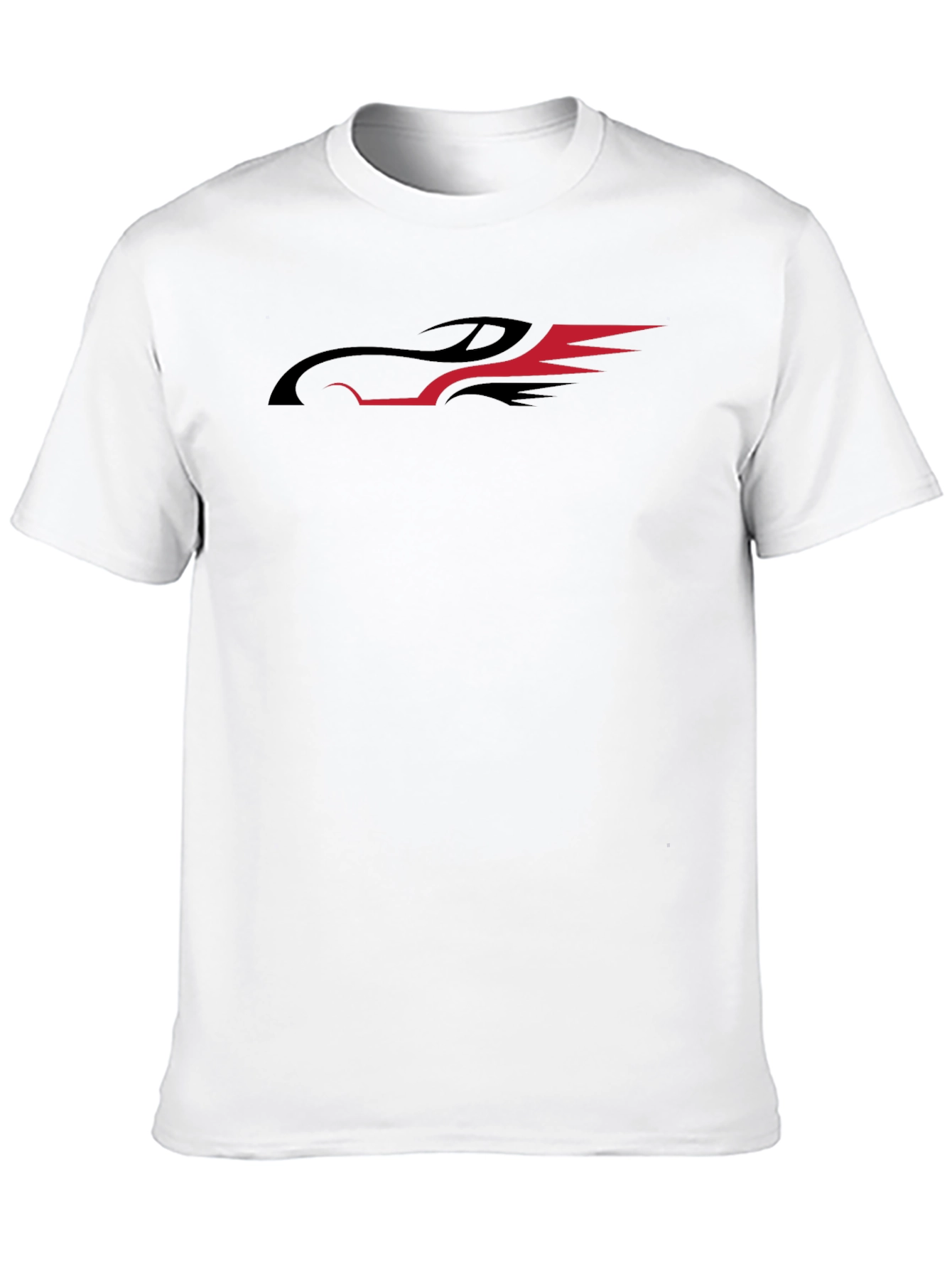 Sleek Black Car Graphic T-Shirt