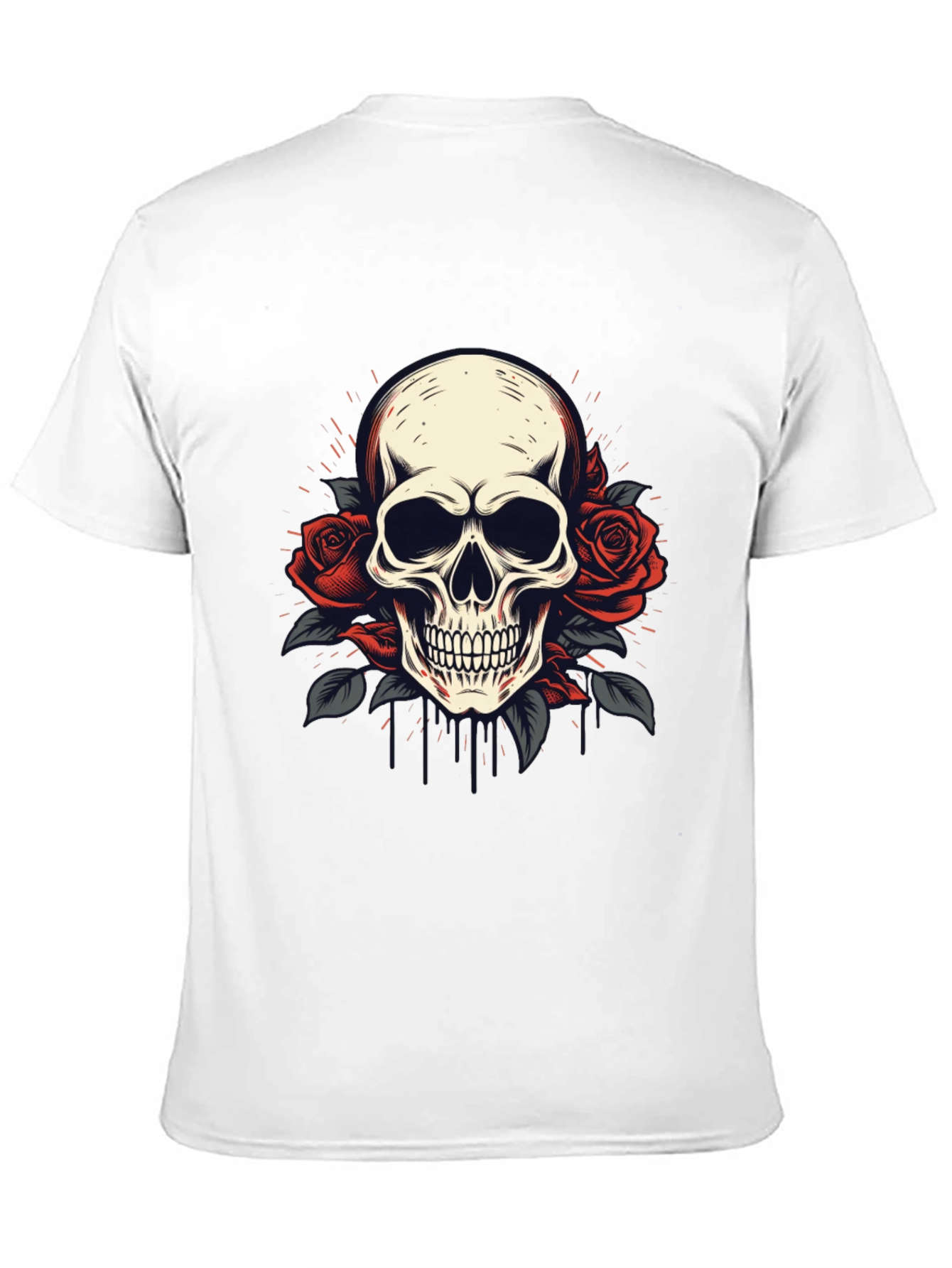 Skull & Roses Graphic Tee