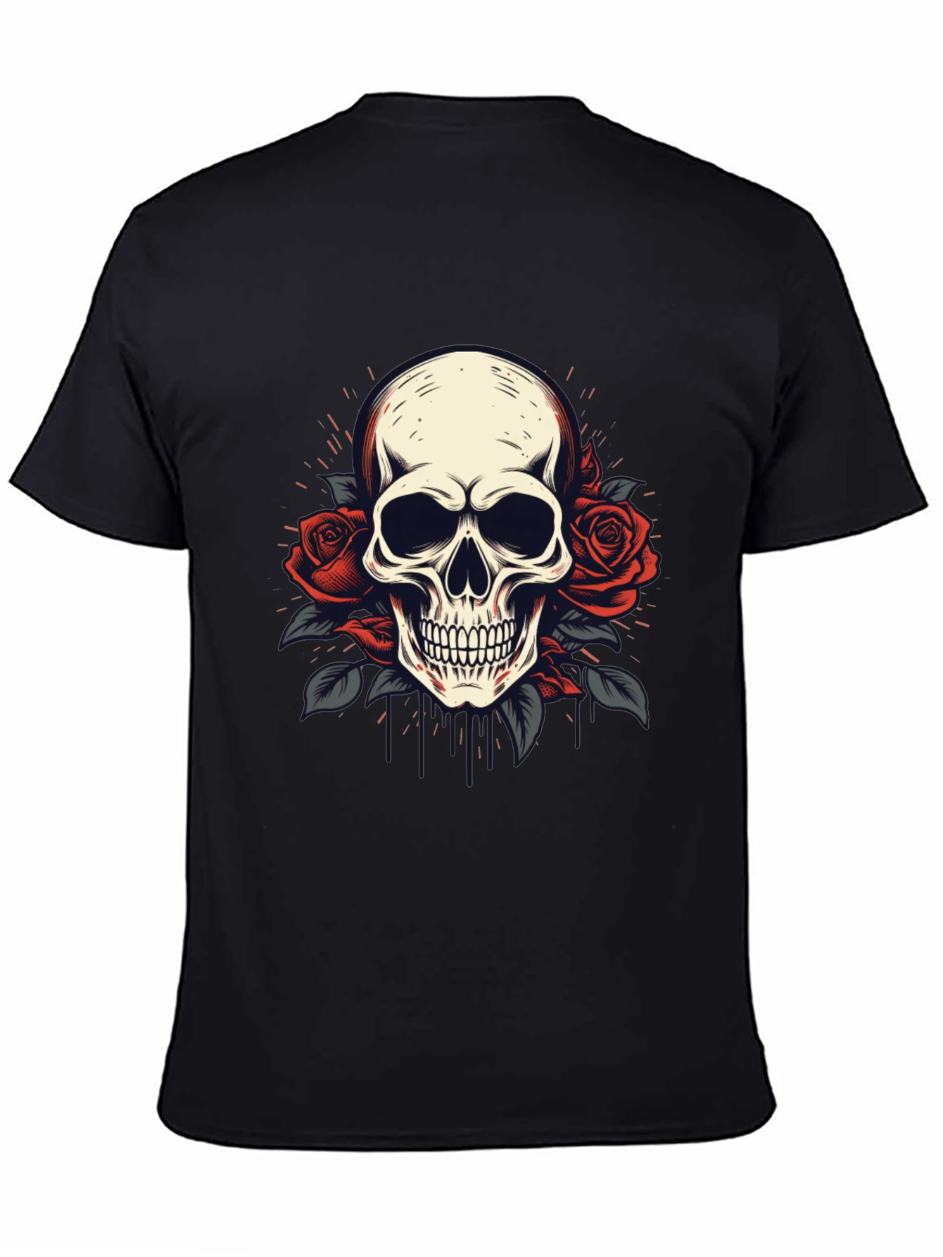Skull & Roses Graphic Tee