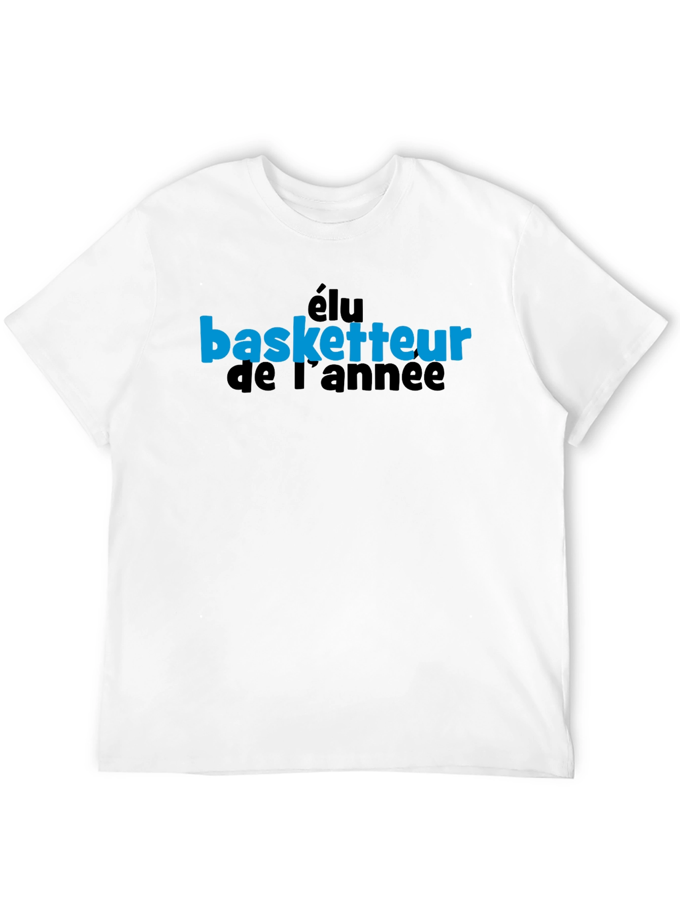 Élu Basketteur T-Shirt - Black Graphic Tee