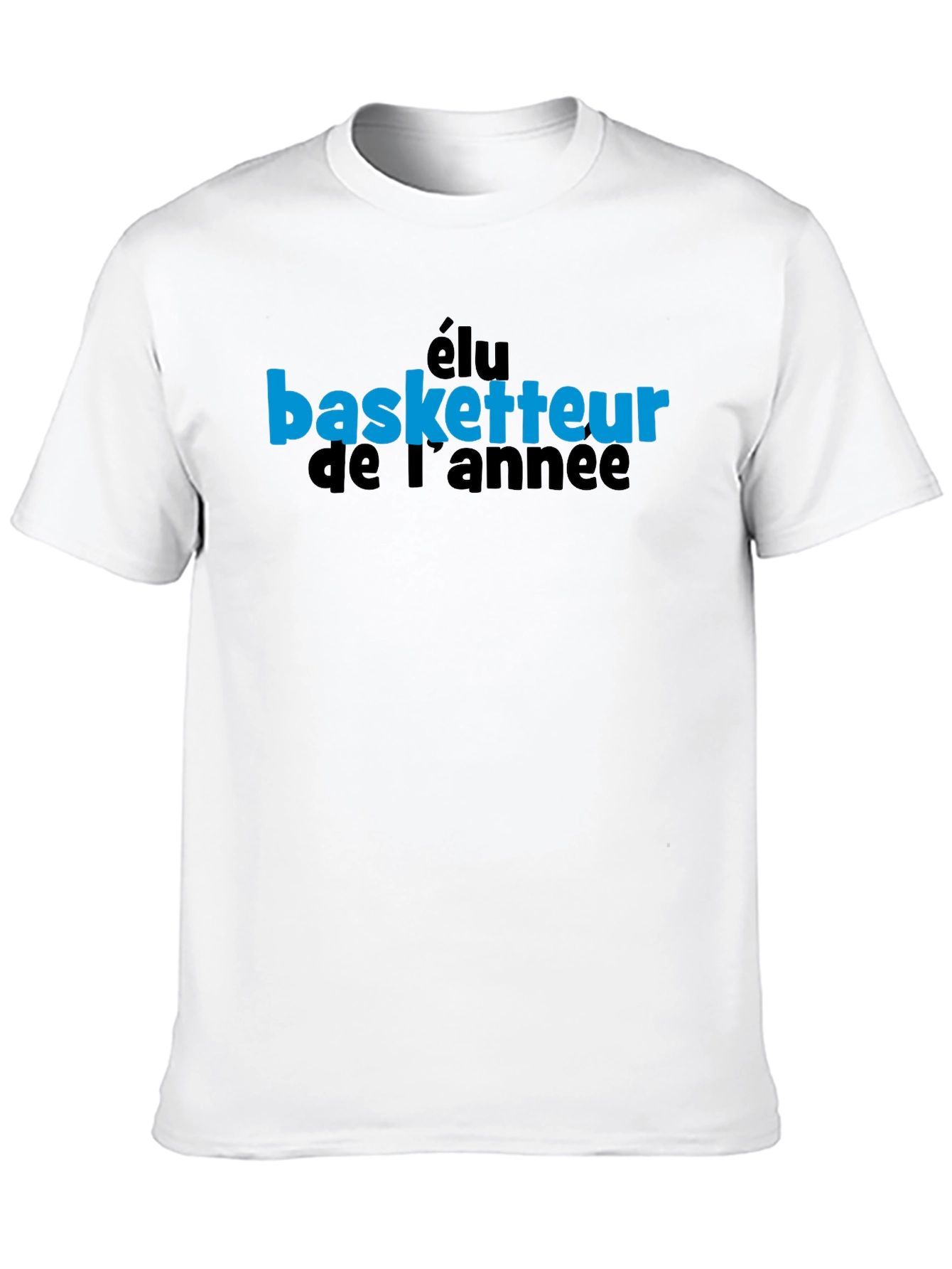Élu Basketteur T-Shirt - Black Graphic Tee