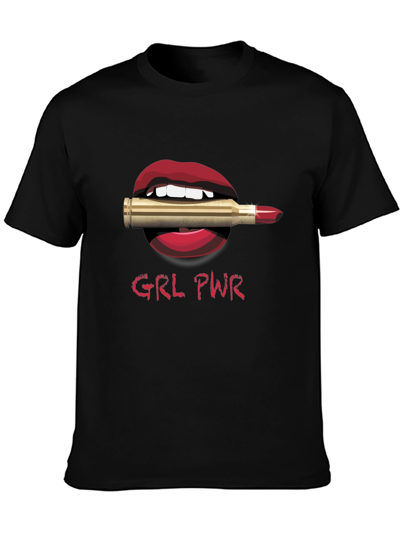 GRL PWR Graphic Tee - Edgy Feminist Fashion