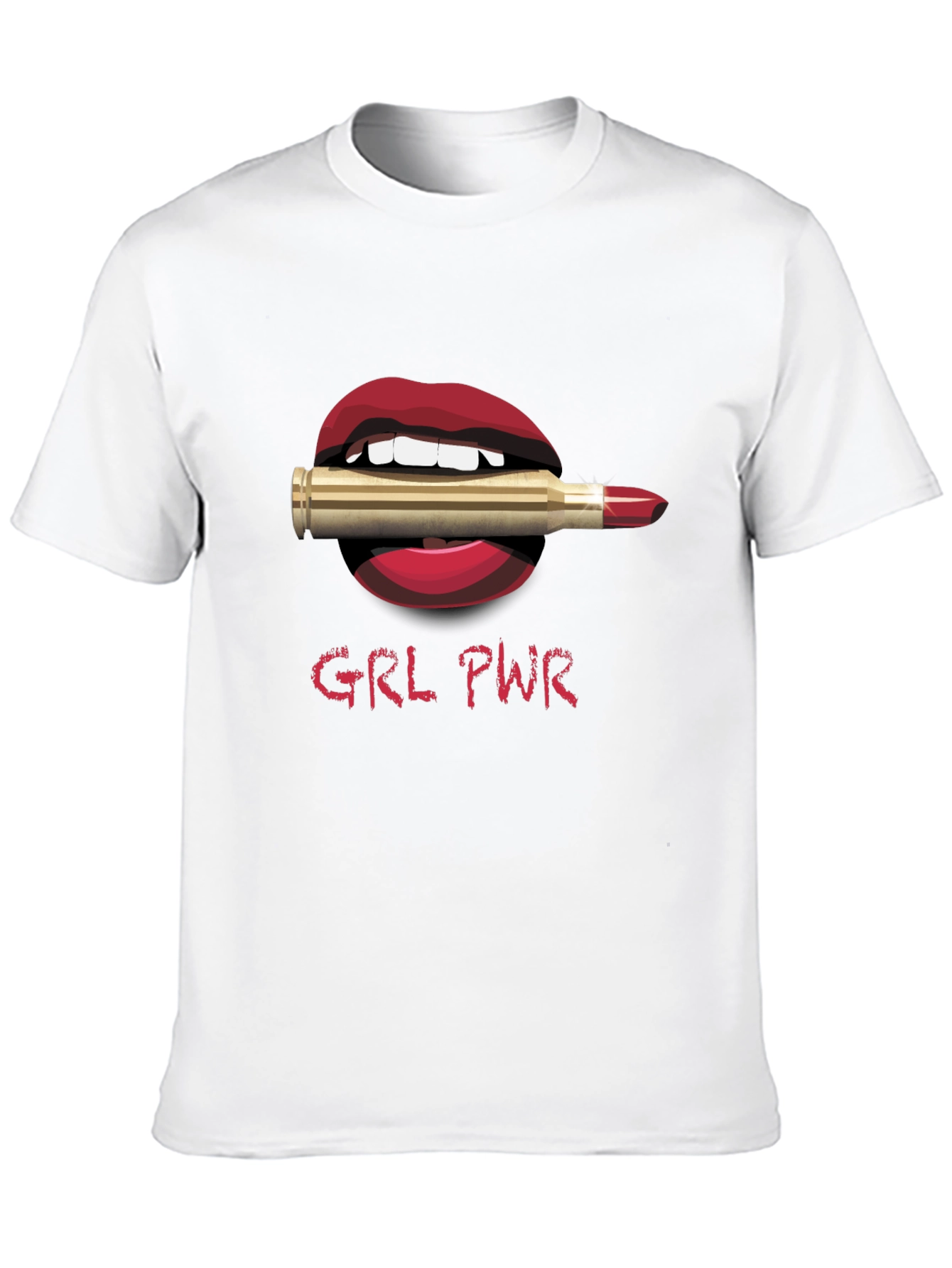 GRL PWR Graphic Tee - Edgy Feminist Fashion