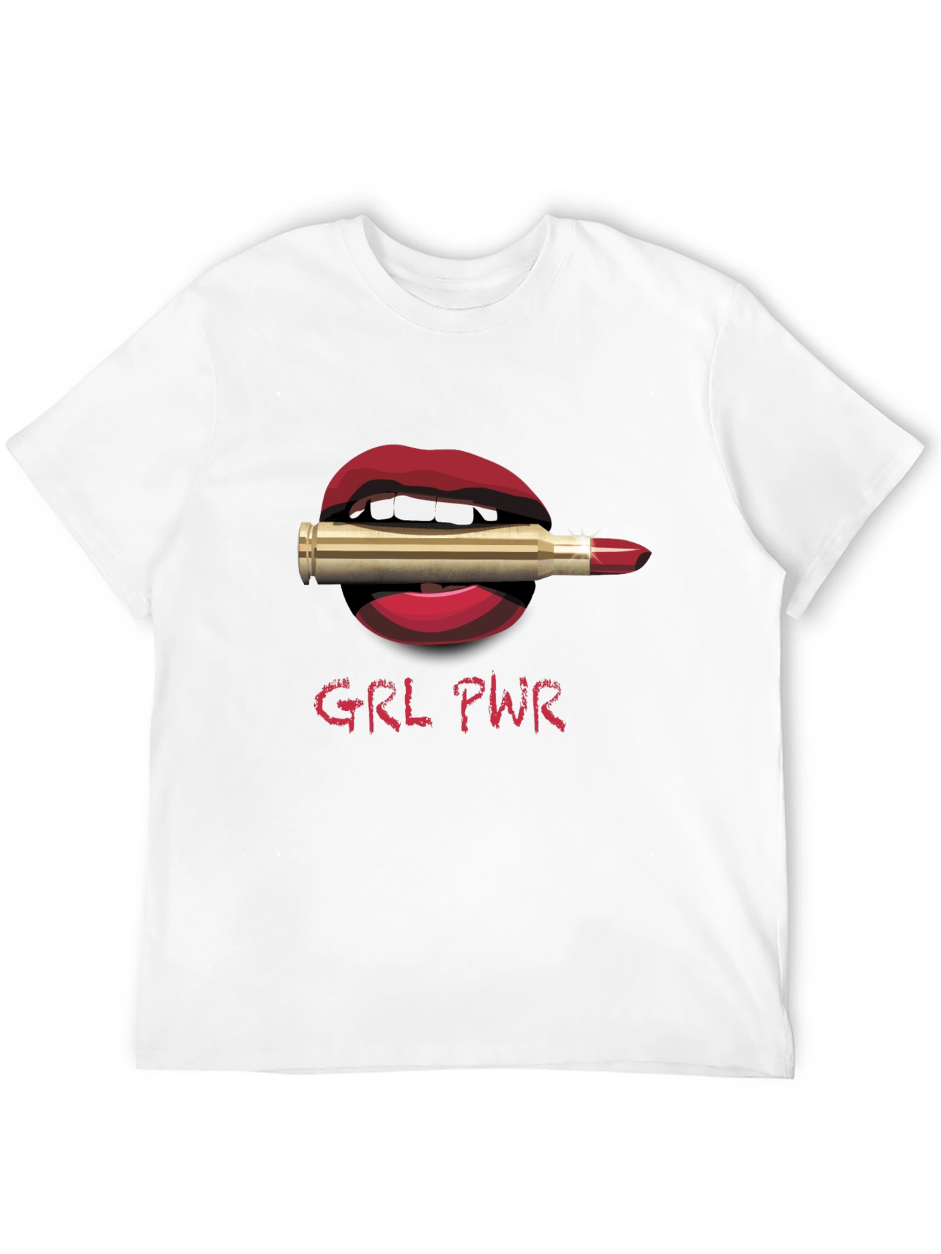 GRL PWR Graphic Tee - Edgy Feminist Fashion