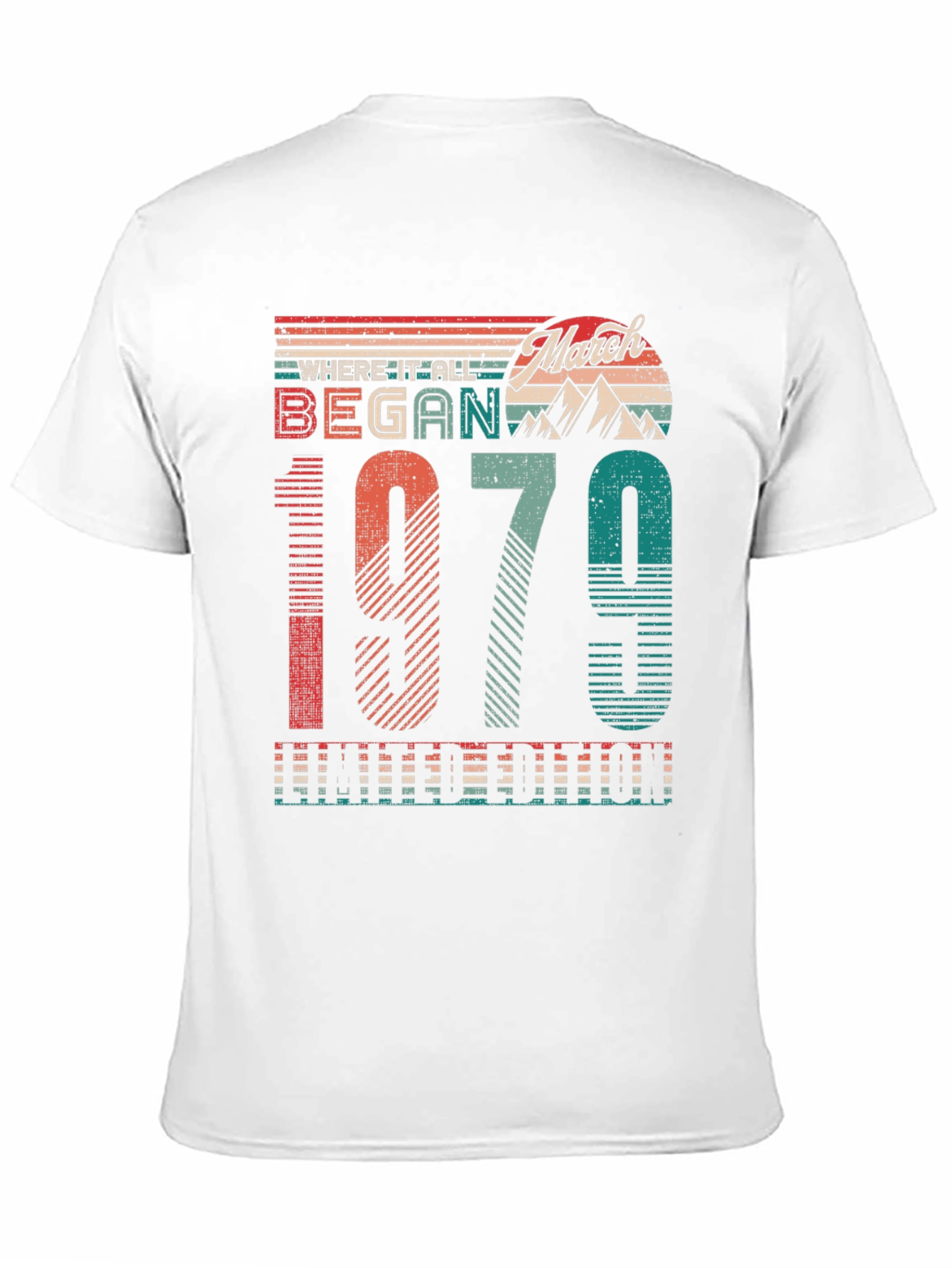 March 1979 Limited Edition Graphic T-Shirt