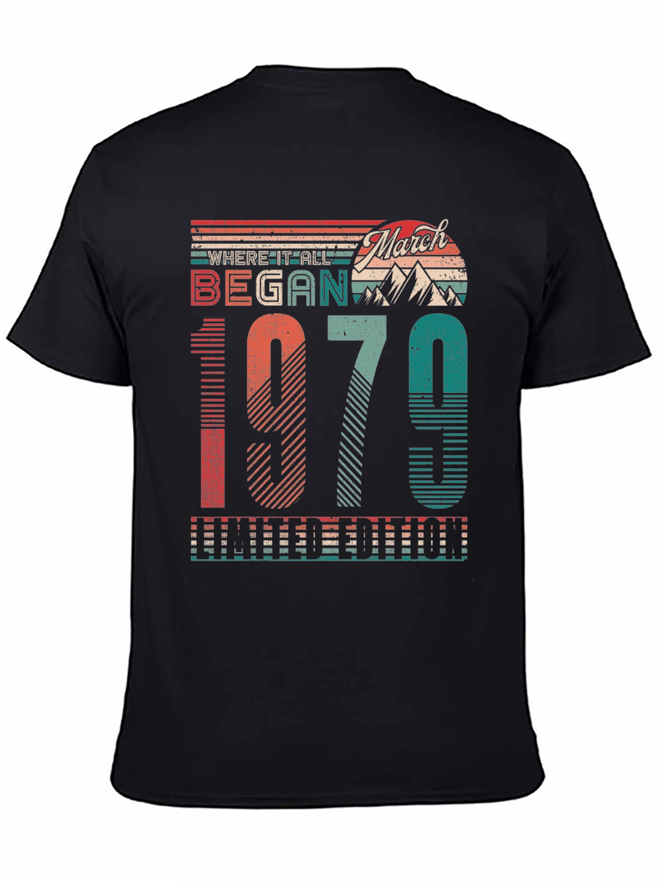 March 1979 Limited Edition Graphic T-Shirt