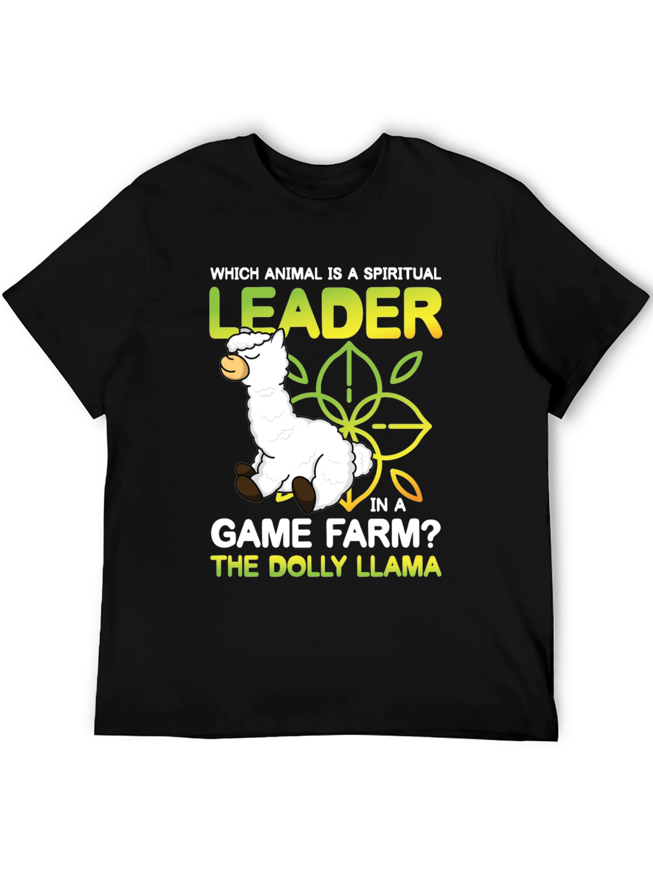 Dolly Llama Funny Graphic T-Shirt