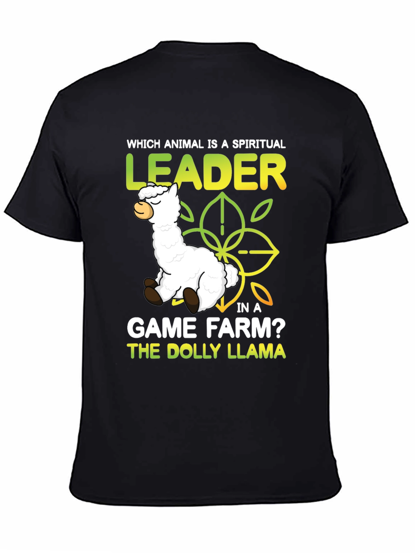 Dolly Llama Funny Graphic T-Shirt