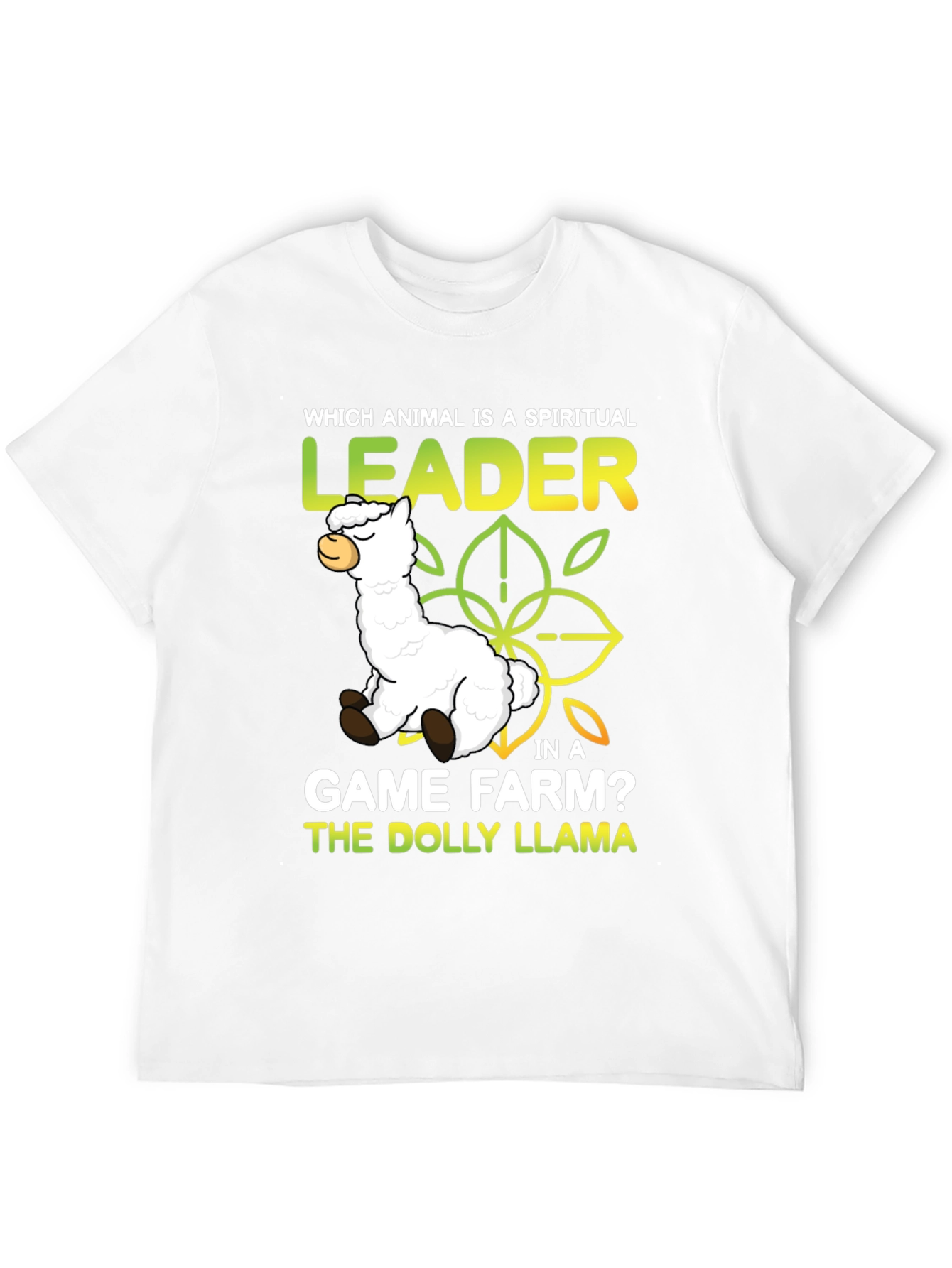 Dolly Llama Funny Graphic T-Shirt