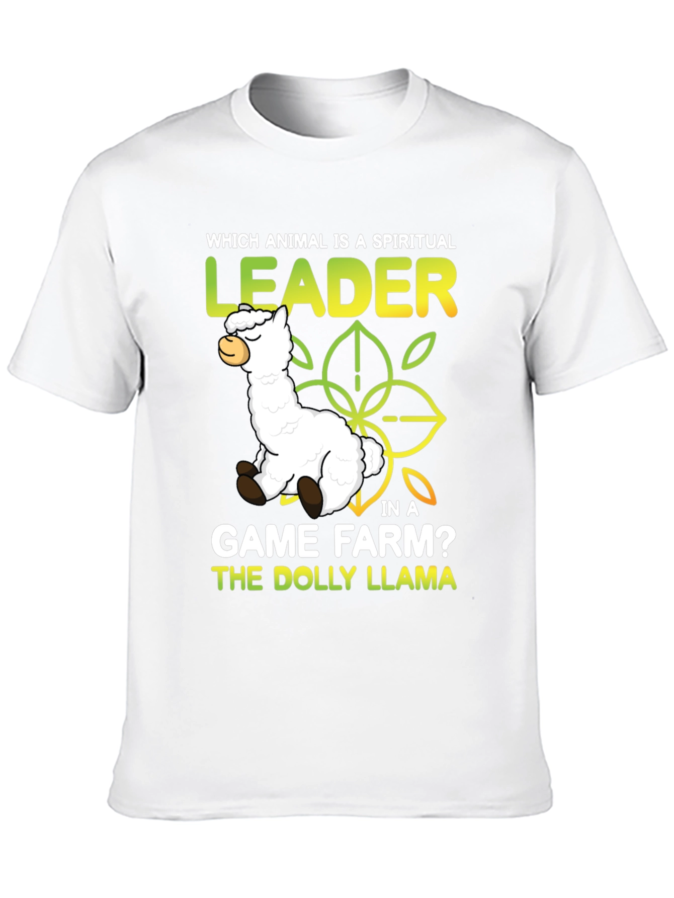 Dolly Llama Funny Graphic T-Shirt
