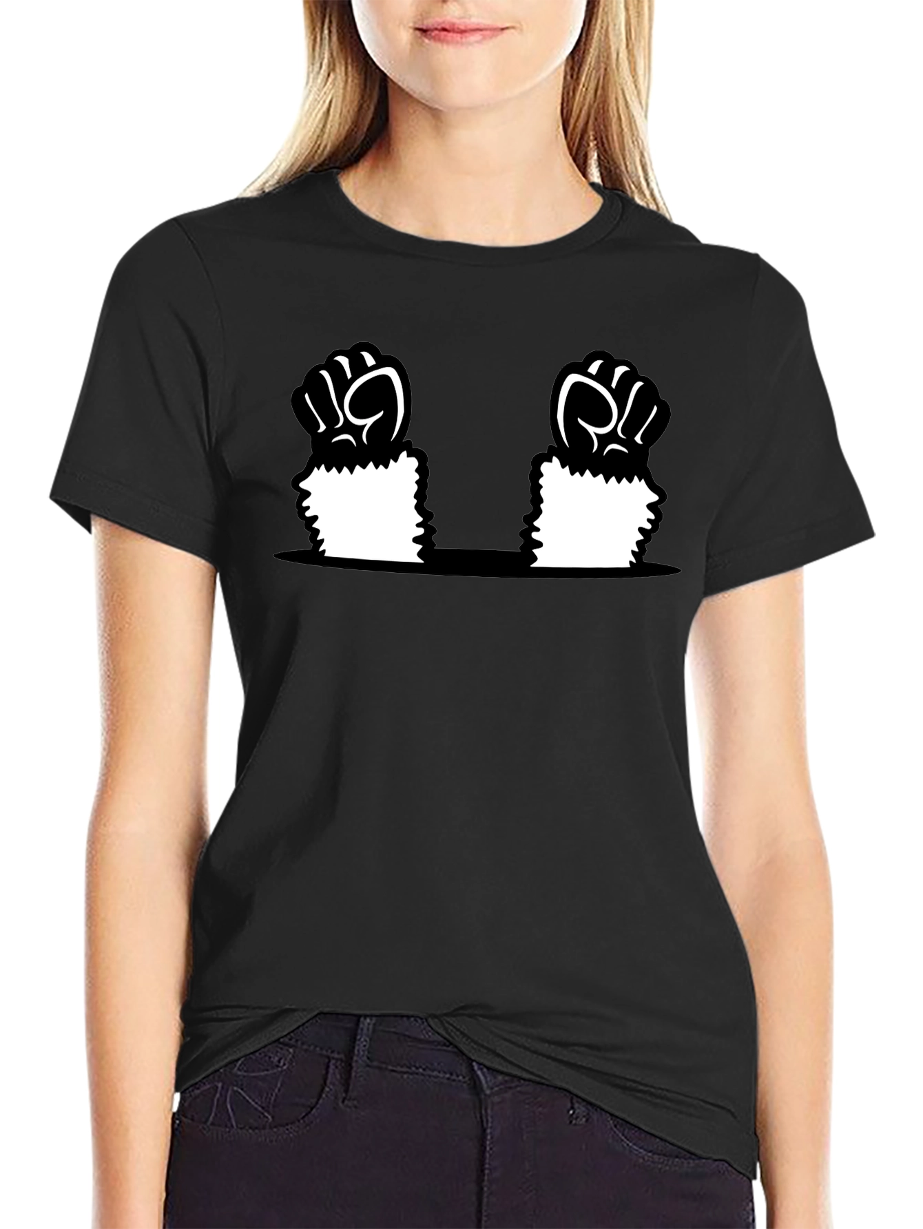 Funny Cartoon Hand T-Shirt