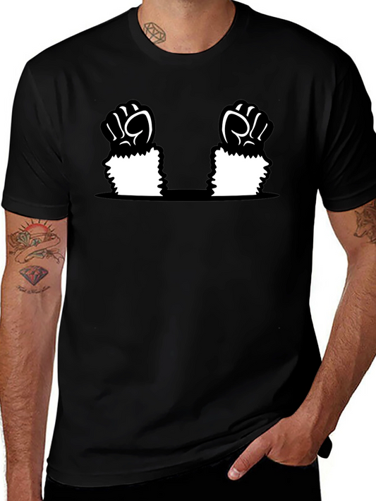 Funny Cartoon Hand T-Shirt